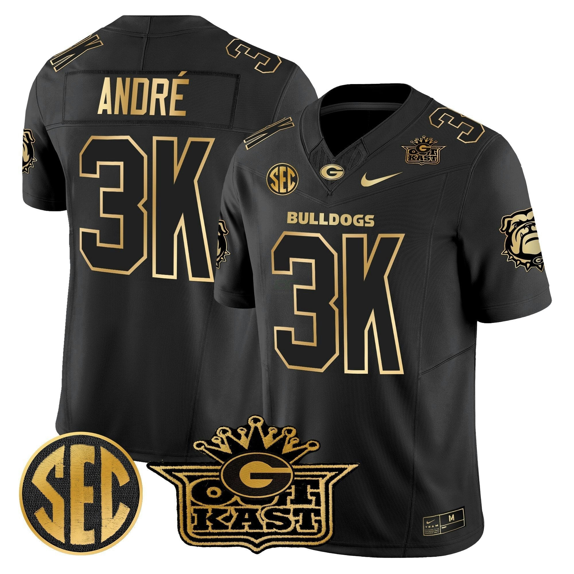Camisa NCAA Outkast x Georgia Gold Vapor Limited Jersey