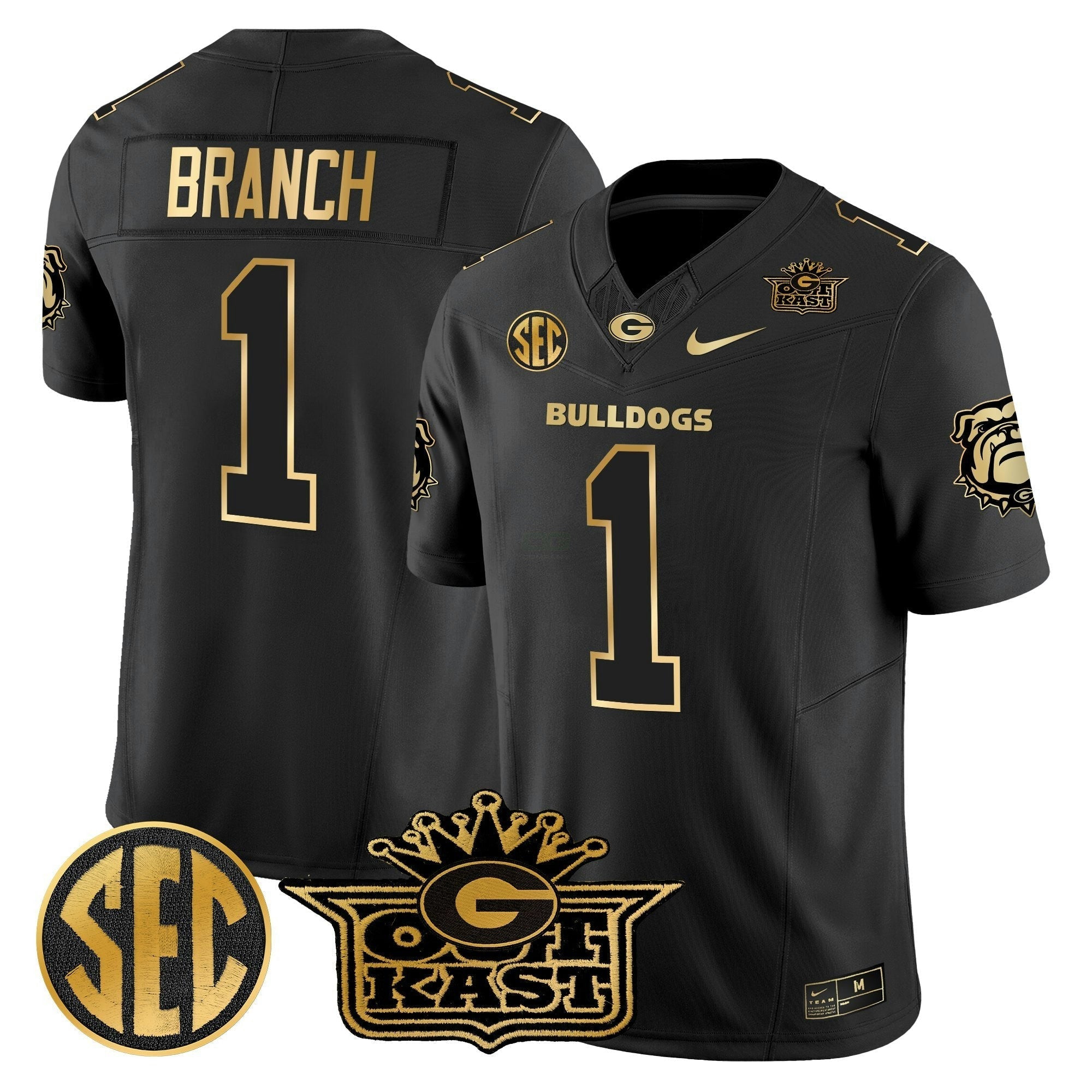 Camisa NCAA Outkast x Georgia Gold Vapor Limited Jersey