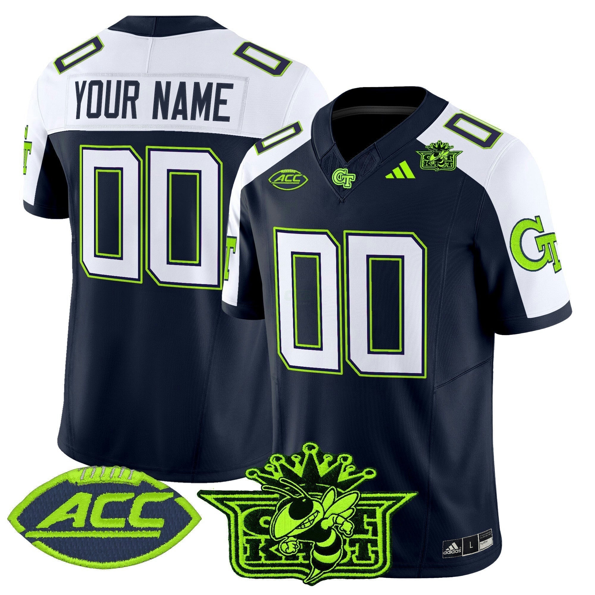 Camisa NCAA Outkast x Georgia Tech Yellow Jackets 2025 Atliens Vapor Limited Jersey