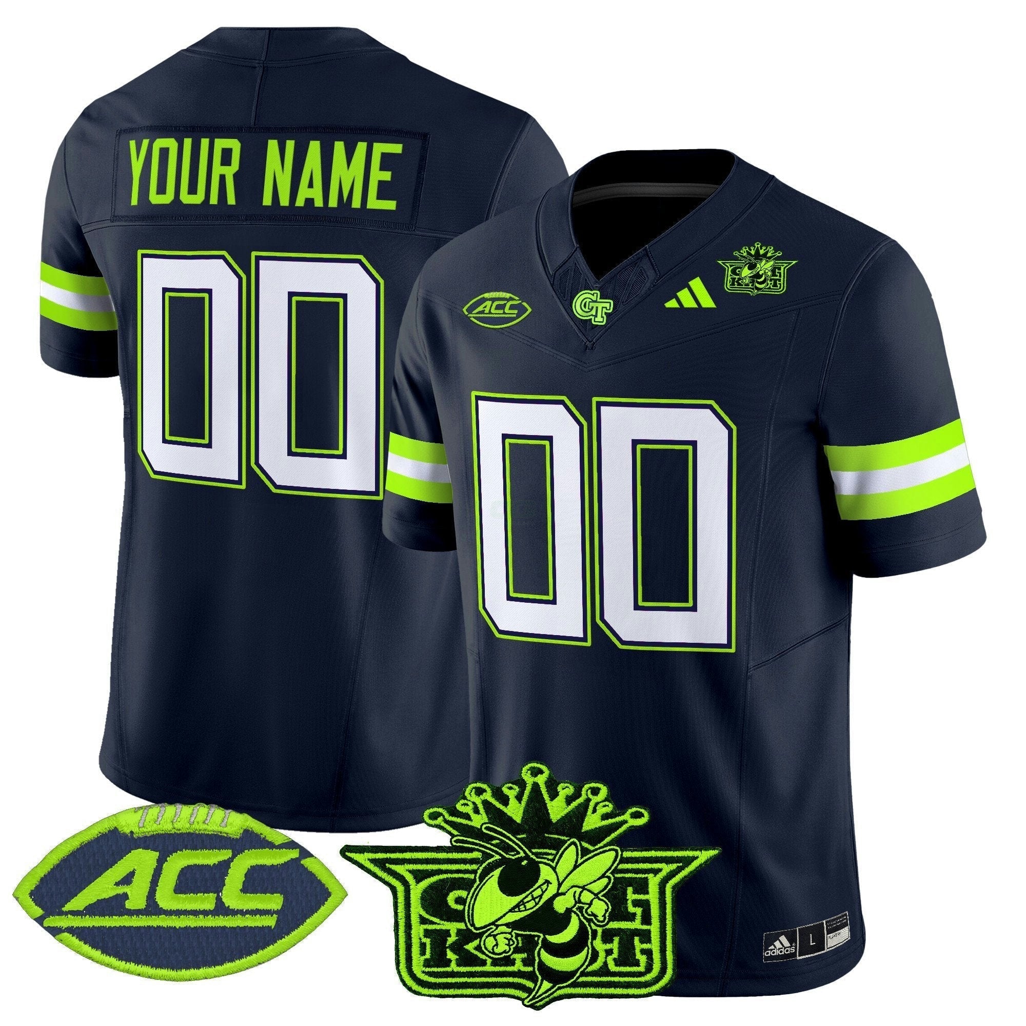 Camisa NCAA Outkast x Georgia Tech Yellow Jackets 2025 Atliens Vapor Limited Jersey