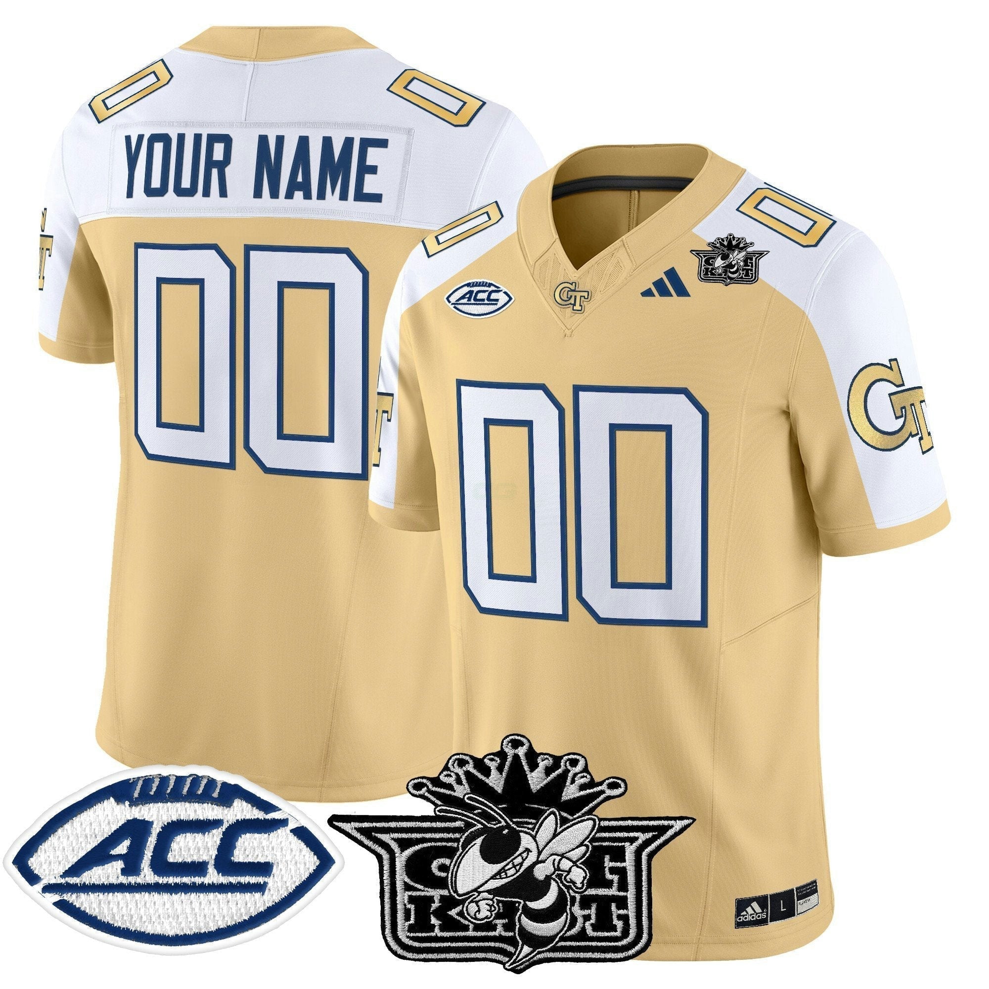 Camisa NCAA Outkast x Georgia Tech Yellow Jackets 2025 Vapor Limited Jersey