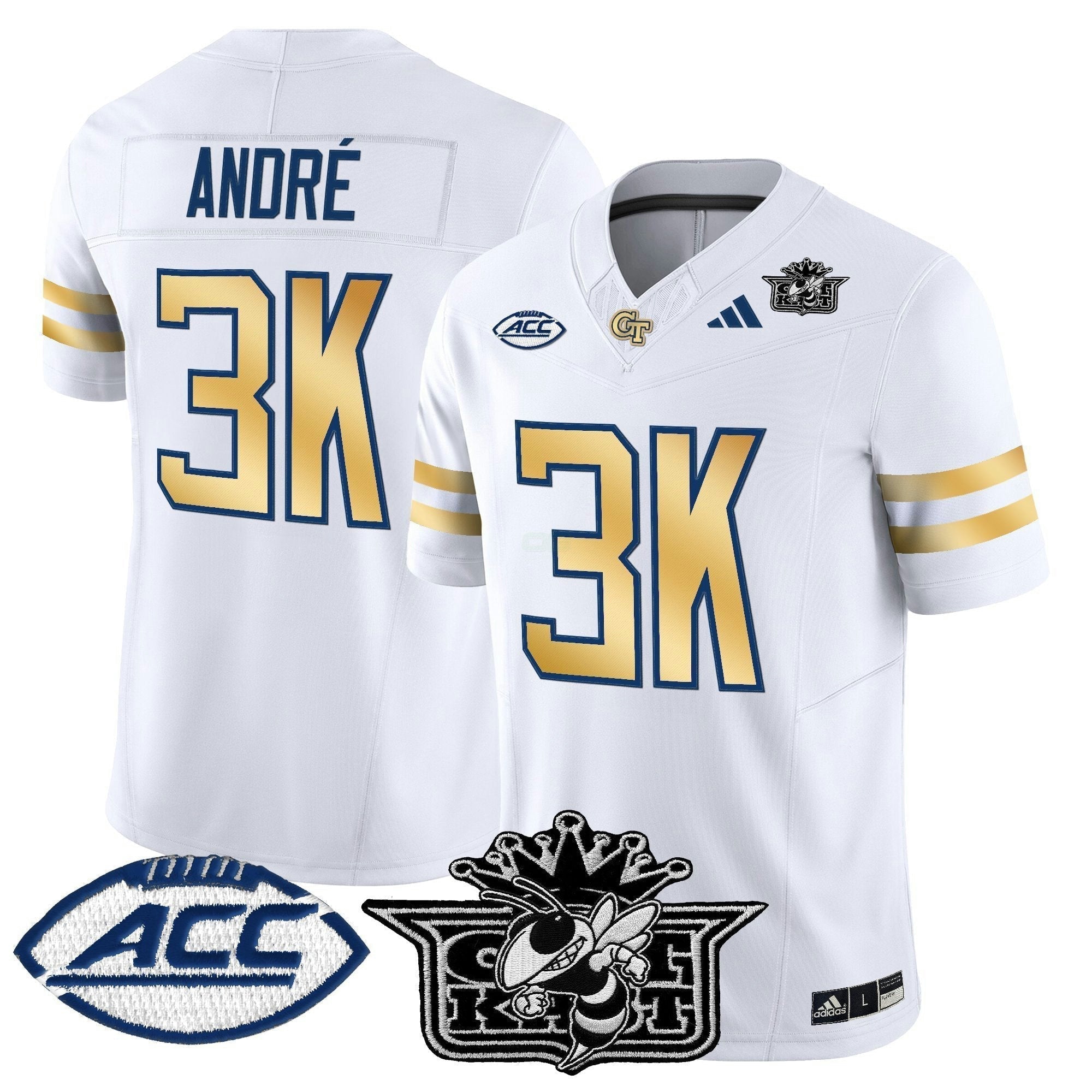 Camisa NCAA Outkast x Georgia Tech Yellow Jackets 2025 Vapor Limited Jersey