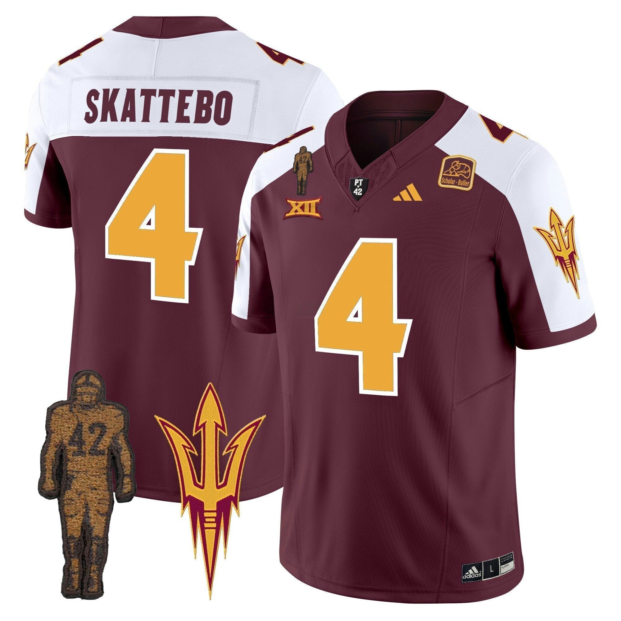 Camisa NCAA Pat Tillman Honoring Patch Vapor Limited Jersey