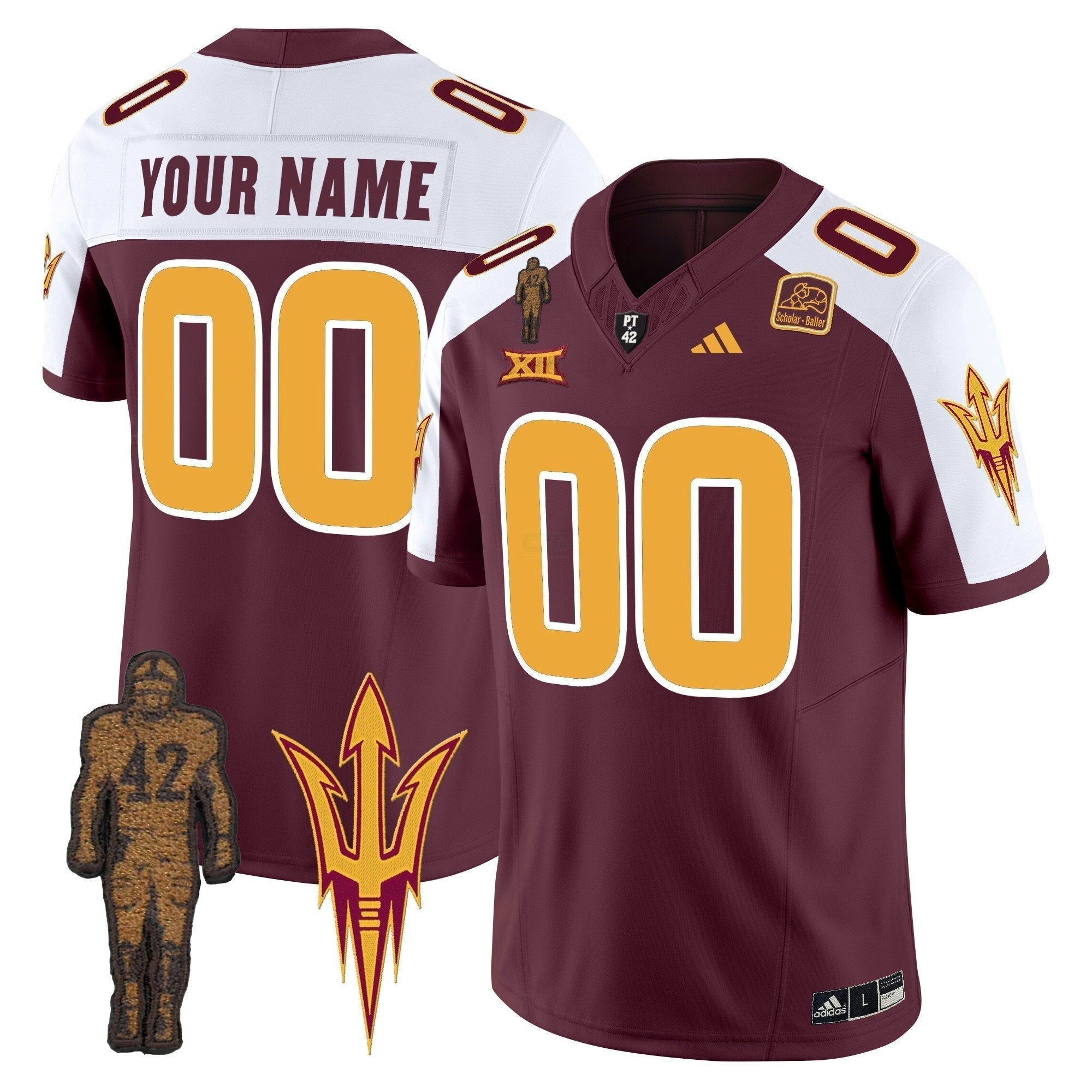 Camisa NCAA Pat Tillman Honoring Patch Vapor Limited Jersey