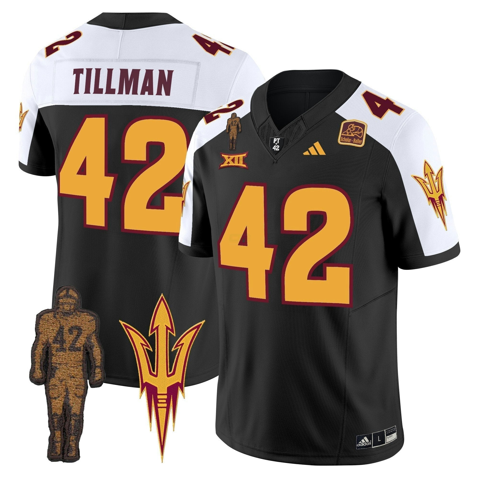 Camisa NCAA Pat Tillman Honoring Patch Vapor Limited Jersey