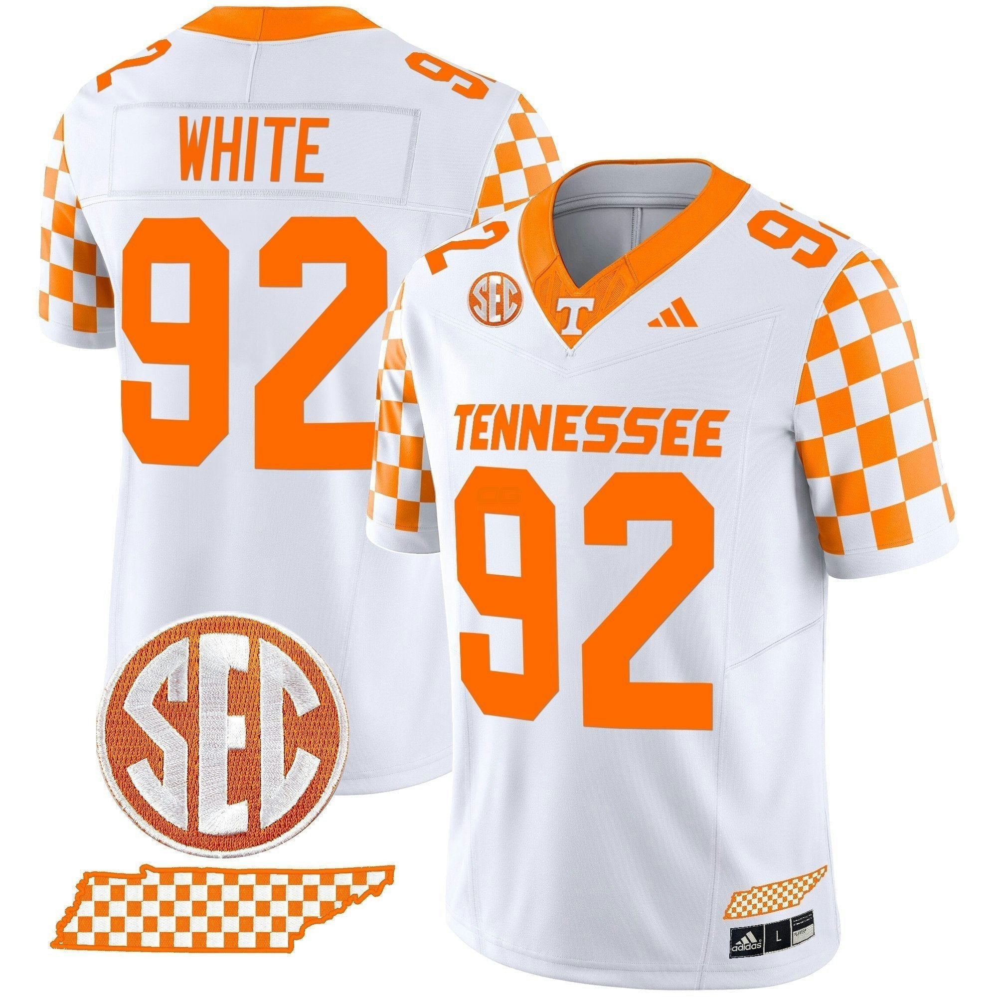 Camisa NCAA 'Rebrand 2026' Checkerboard Vapor Limited Jersey