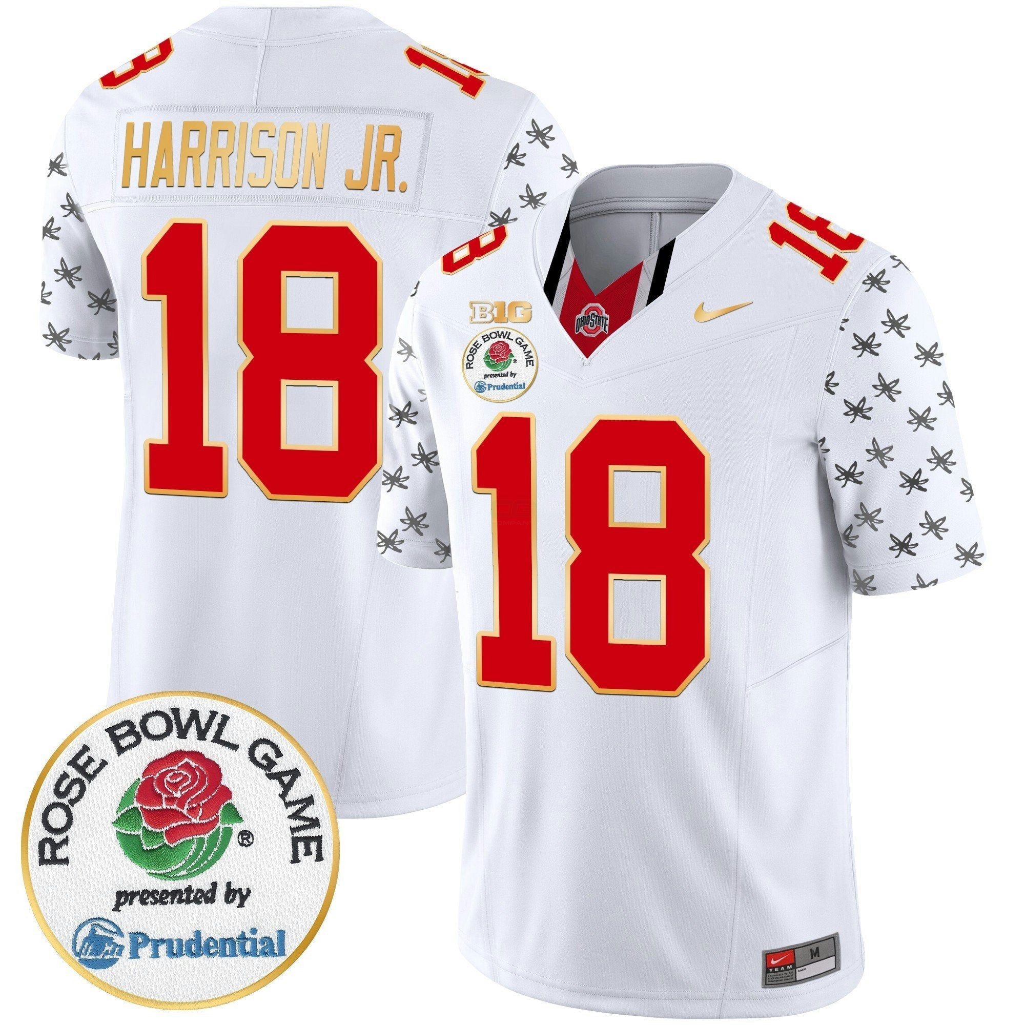 Camisa NCAA Rose Bowl Gold Trim Vapor Limited Jersey