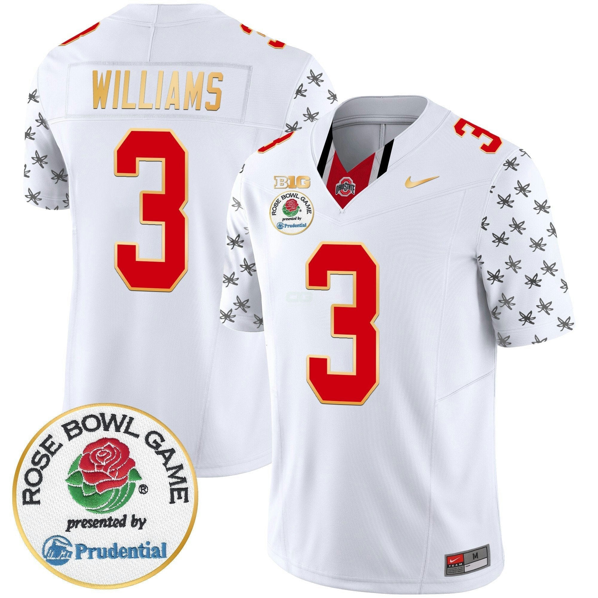 Camisa NCAA Rose Bowl Gold Trim Vapor Limited Jersey