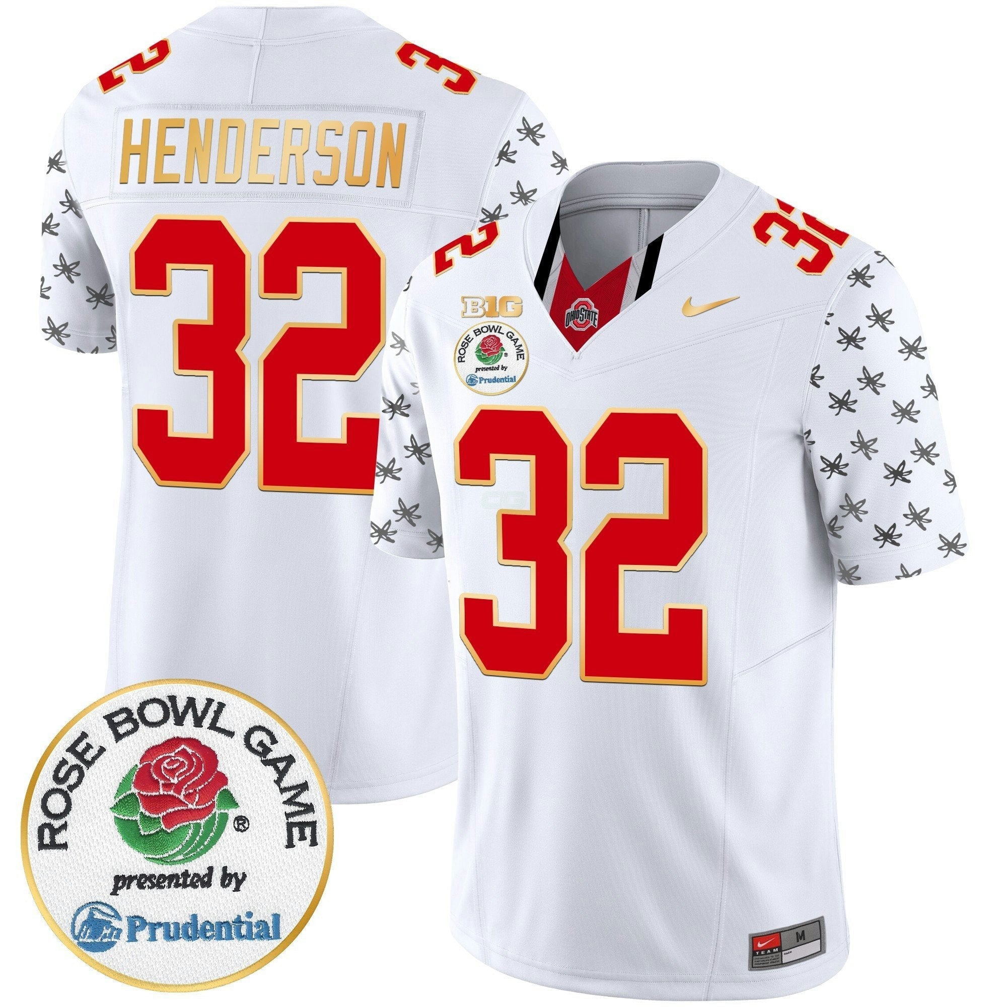 Camisa NCAA Rose Bowl Gold Trim Vapor Limited Jersey