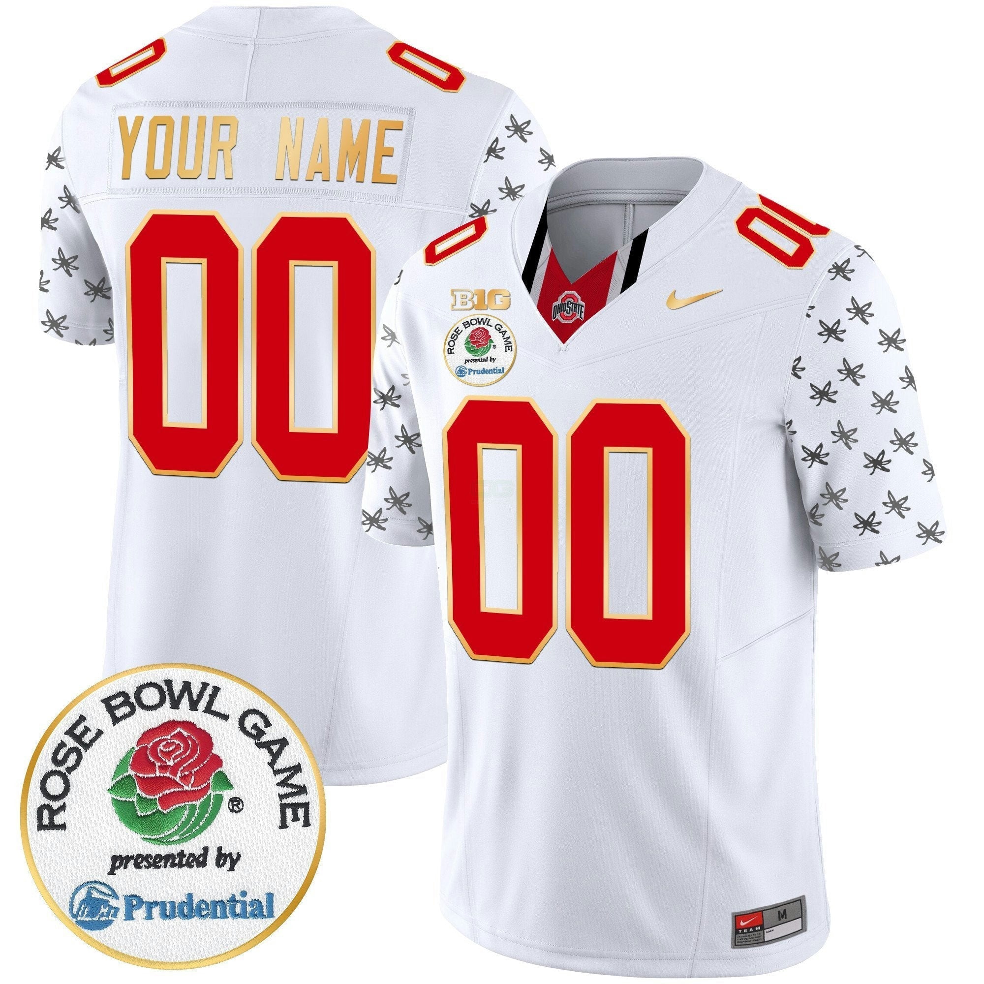 Camisa NCAA Rose Bowl Gold Trim Vapor Limited Jersey