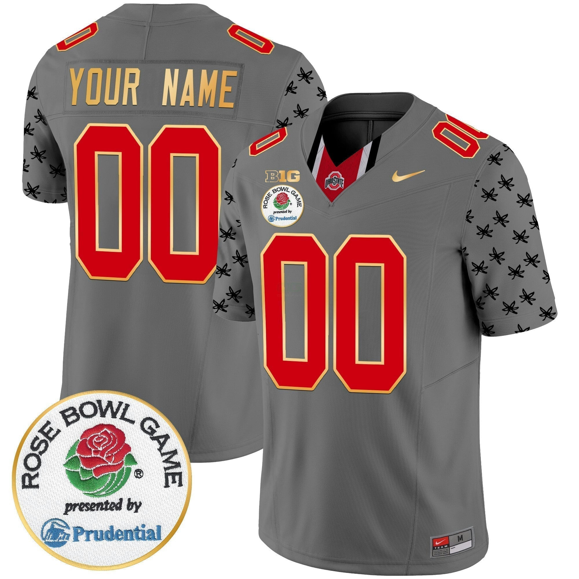 Camisa NCAA Rose Bowl Gold Trim Vapor Limited Jersey