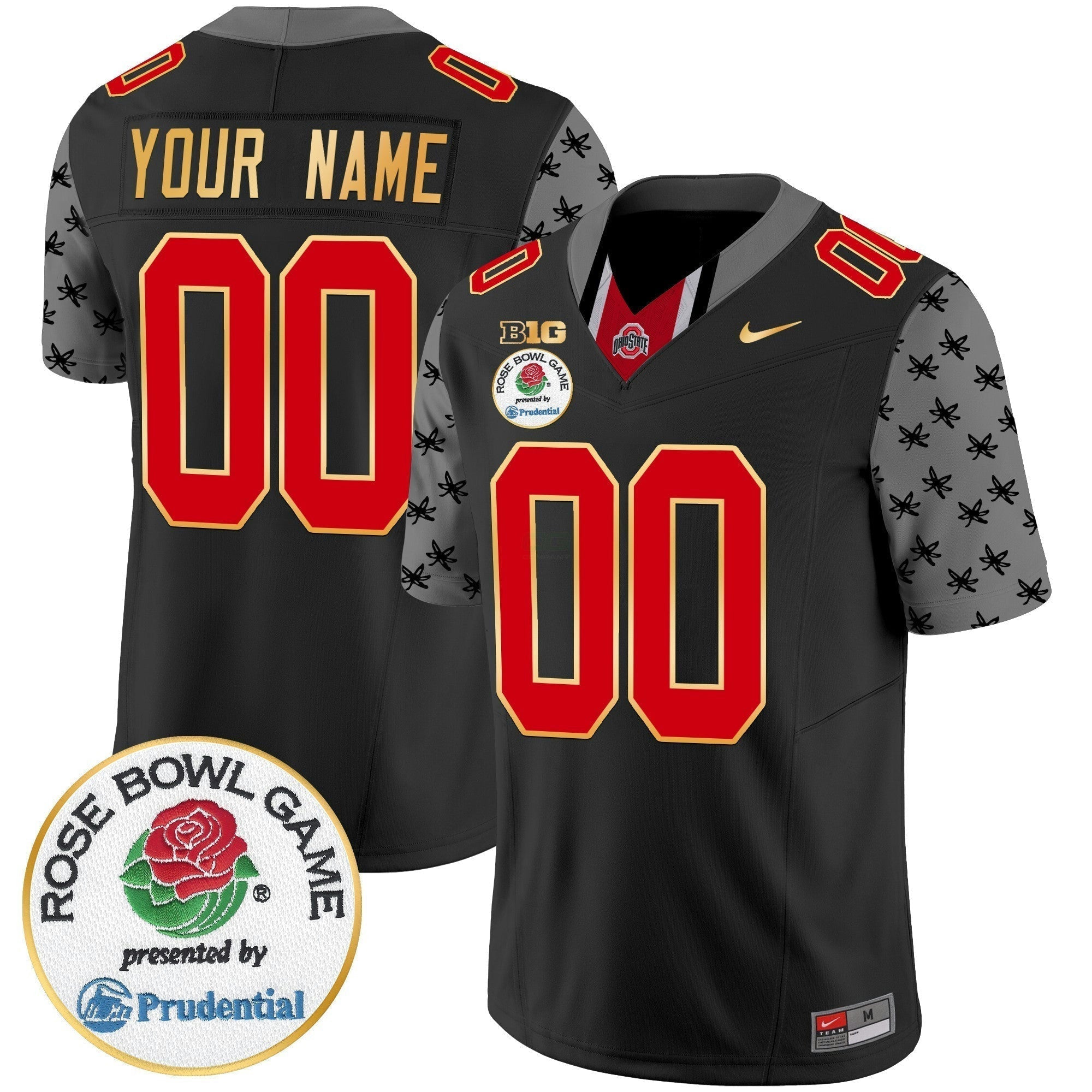 Camisa NCAA Rose Bowl Gold Trim Vapor Limited Jersey