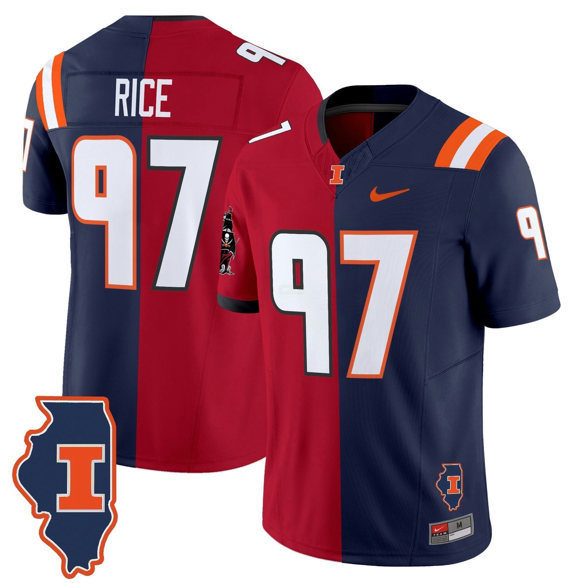 Camisa NCAA Split Vapor Limited Jersey