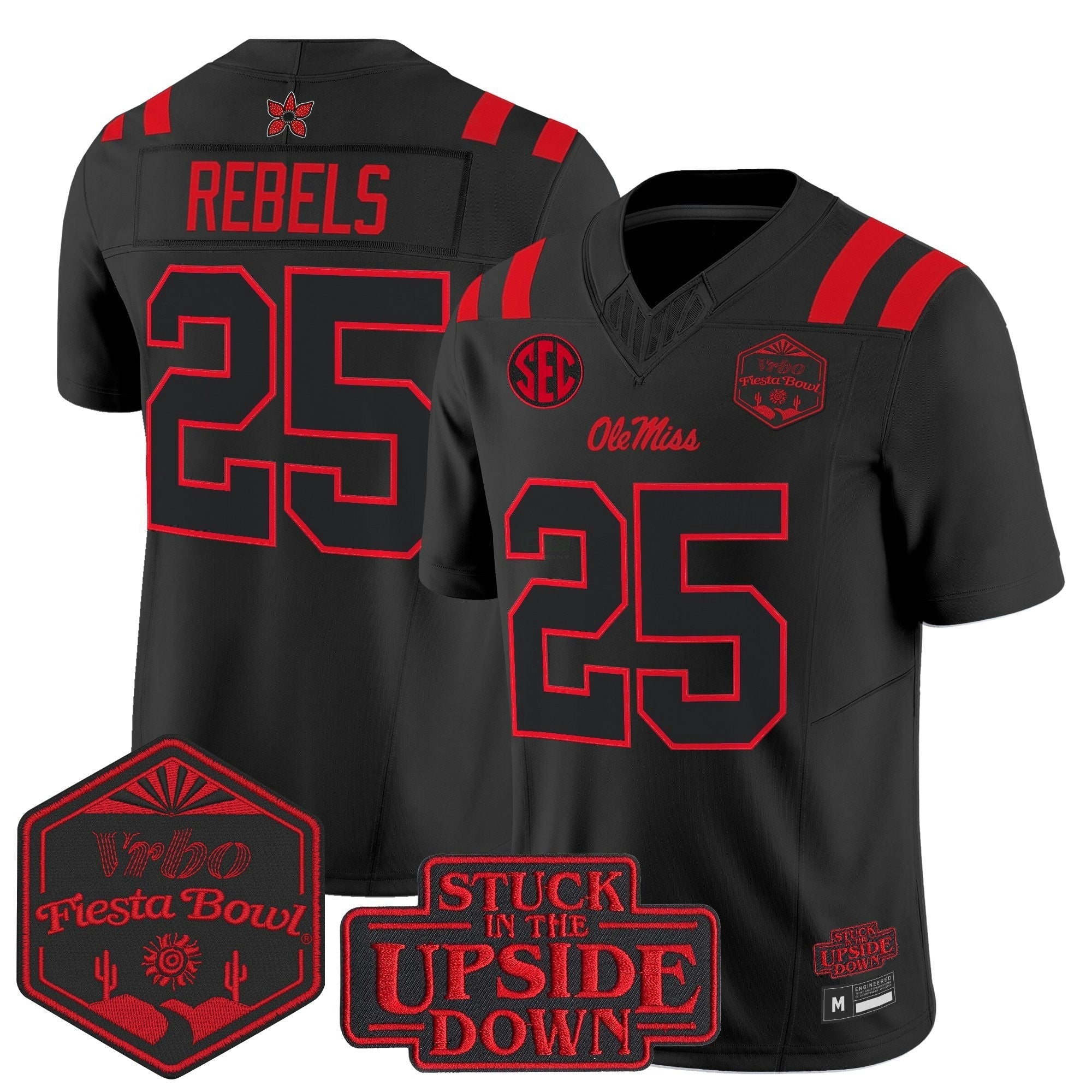 Camisa NCAA 'Stranger Things Edition' Vapor Limited Jersey - 2026 The Fiesta Bowl