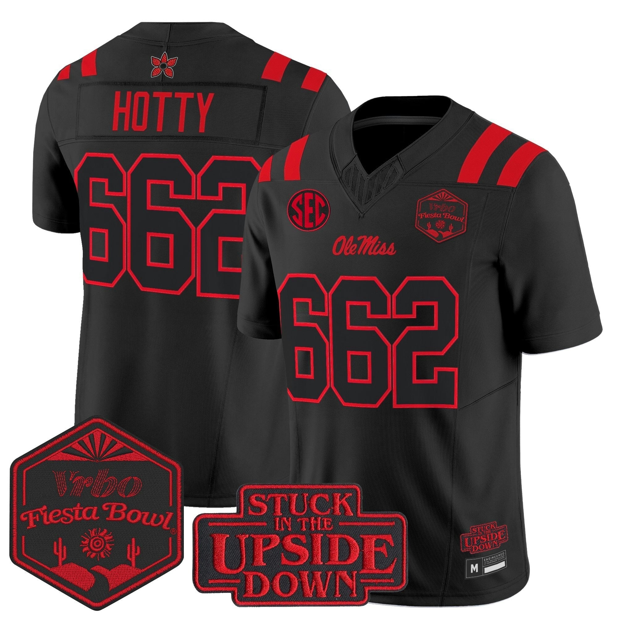 Camisa NCAA 'Stranger Things Edition' Vapor Limited Jersey - 2026 The Fiesta Bowl