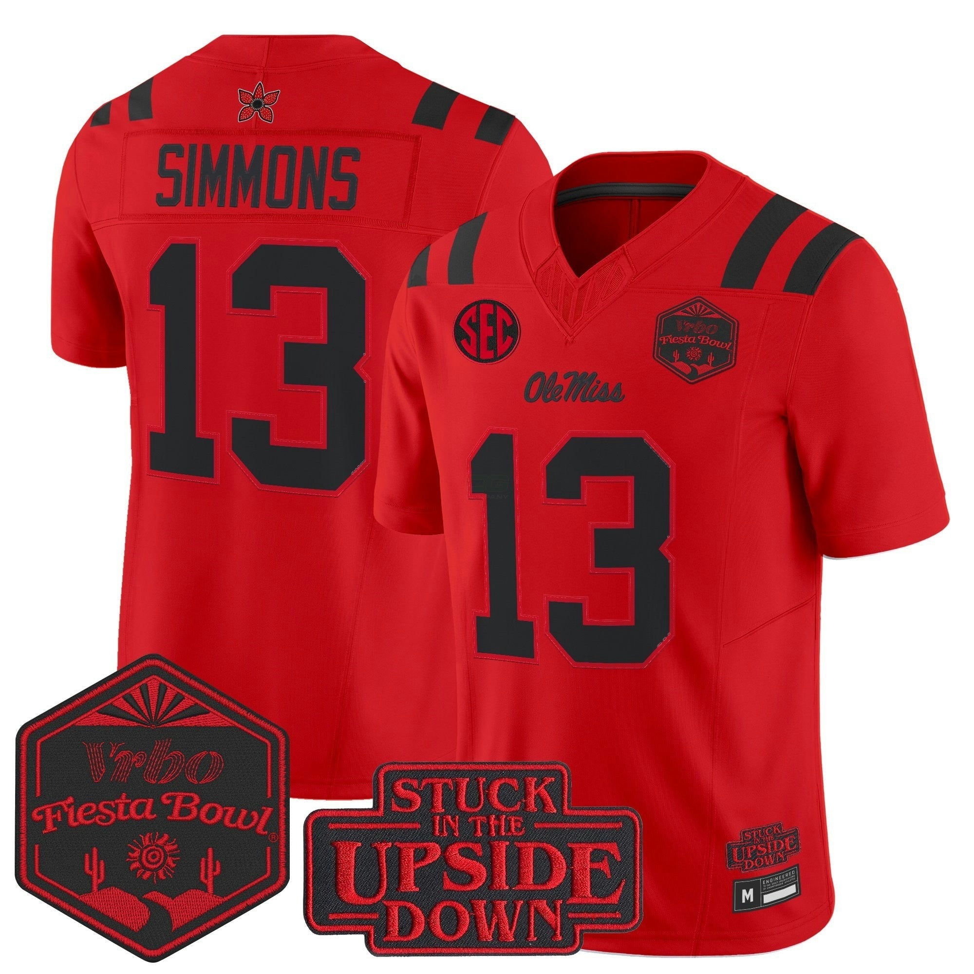 Camisa NCAA 'Stranger Things Edition' Vapor Limited Jersey - 2026 The Fiesta Bowl
