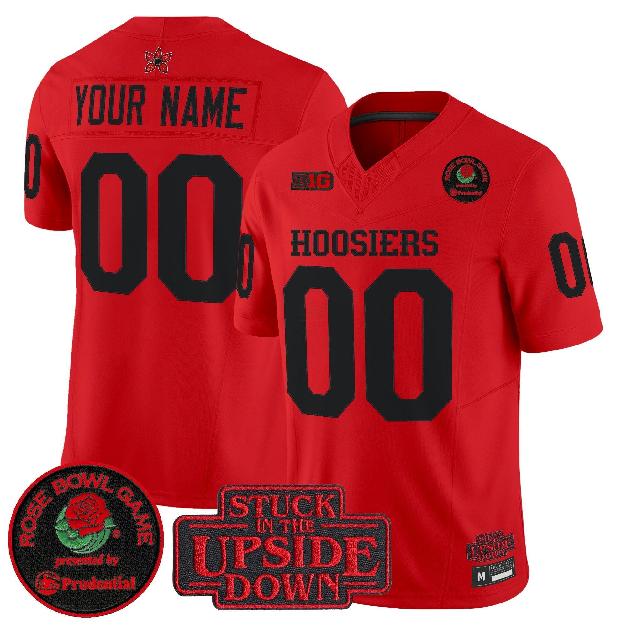 Camisa NCAA 'Stranger Things Edition' Vapor Limited Jersey - 2025 Rose Bowl Patch