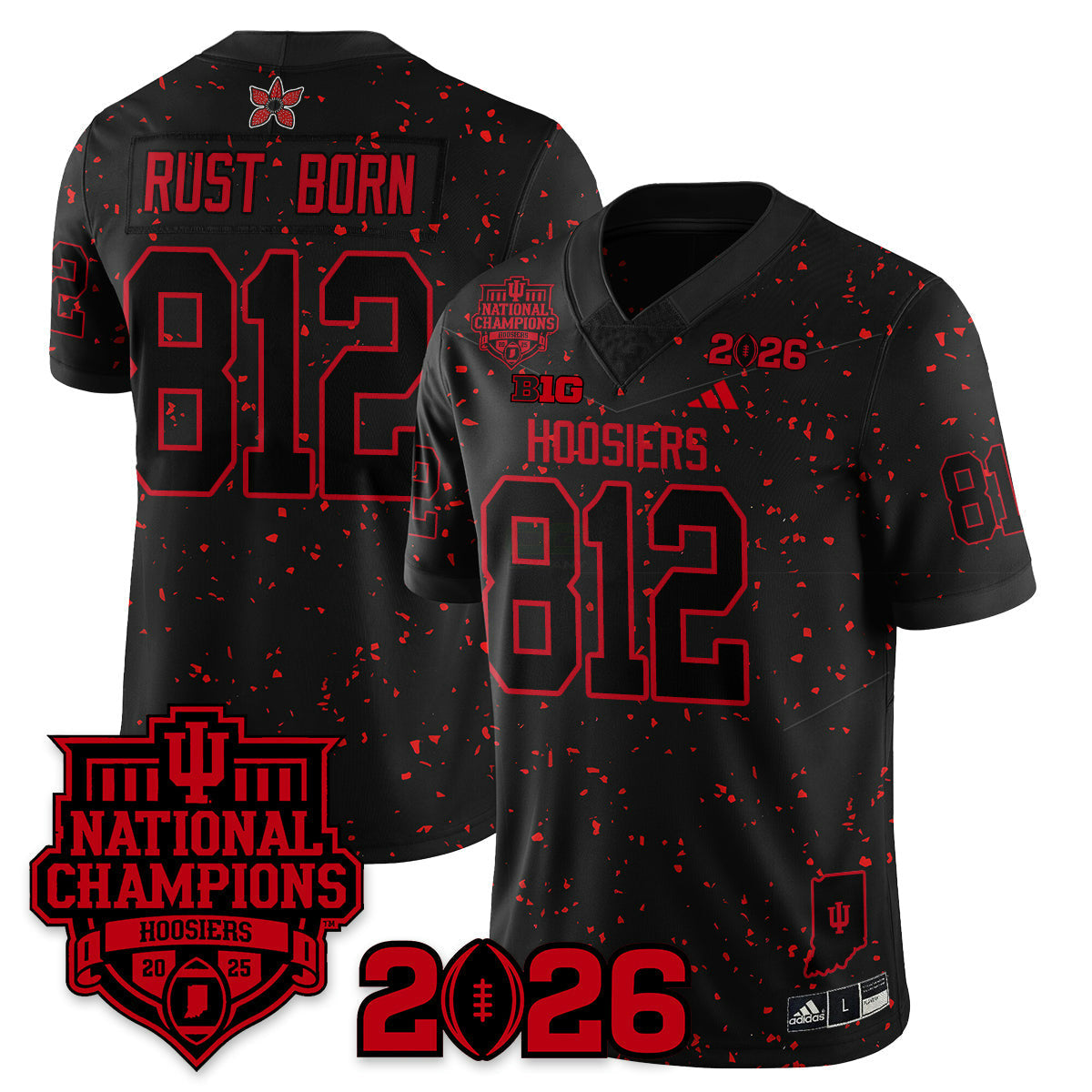 Camisa NCAA Stranger Things Vapor Limited Jersey - 2025 National Champions