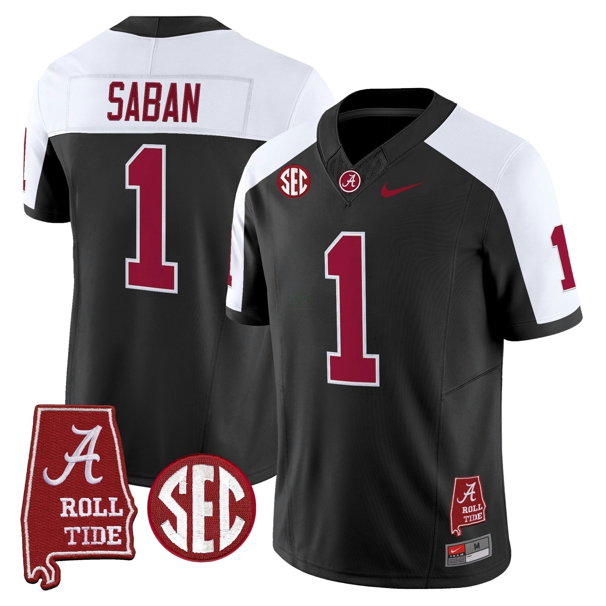 Camisa NCAA Throwback Vapor Limited Jersey - Alabama Map