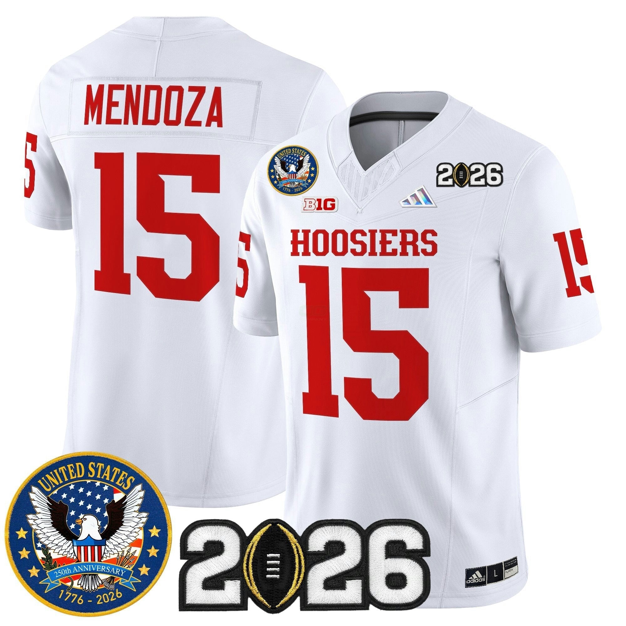 Camisa NCAA "United States 250th Anniversary Patch" Vapor Limited Jersey
