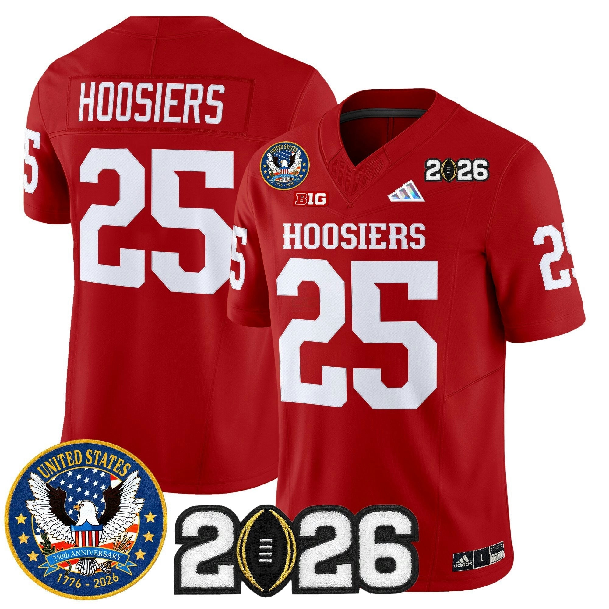 Camisa NCAA "United States 250th Anniversary Patch" Vapor Limited Jersey