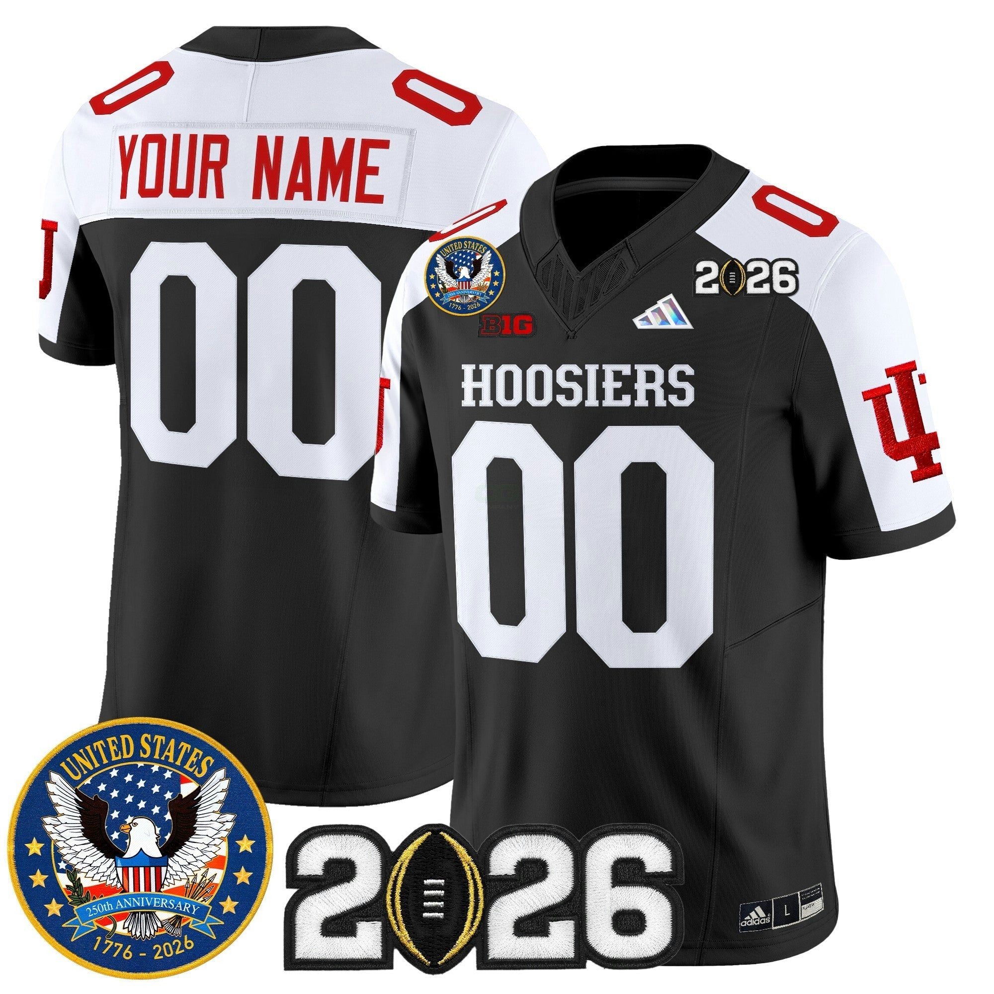 Camisa NCAA "United States 250th Anniversary Patch" Vapor Limited Jersey