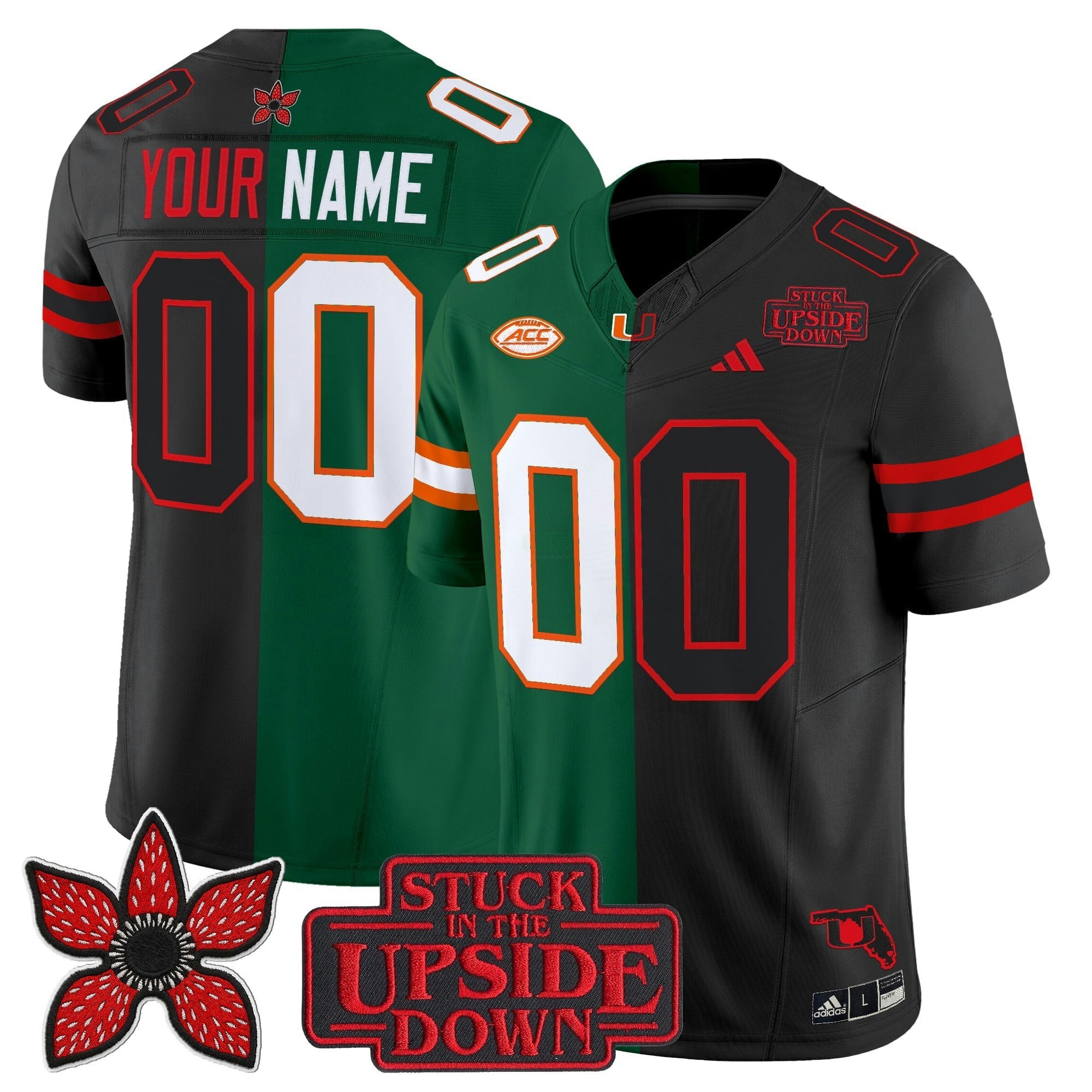 Camisa NCAA 'Upside Down Edition' Vapor Limited Jersey