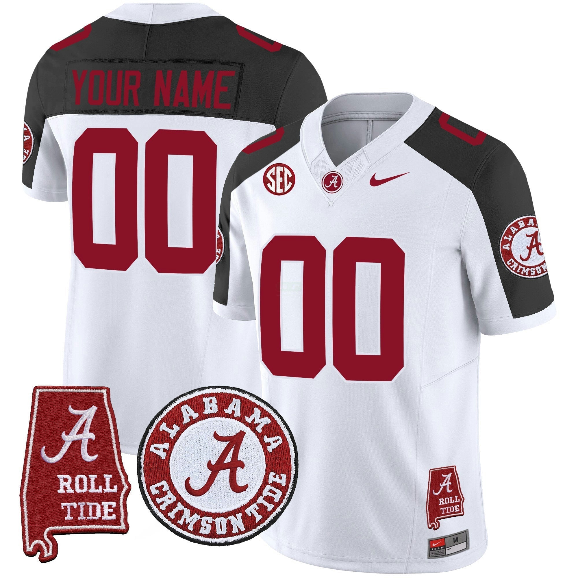 Camisa NCAA Vapor Limited Jersey V4 - Alabama Map