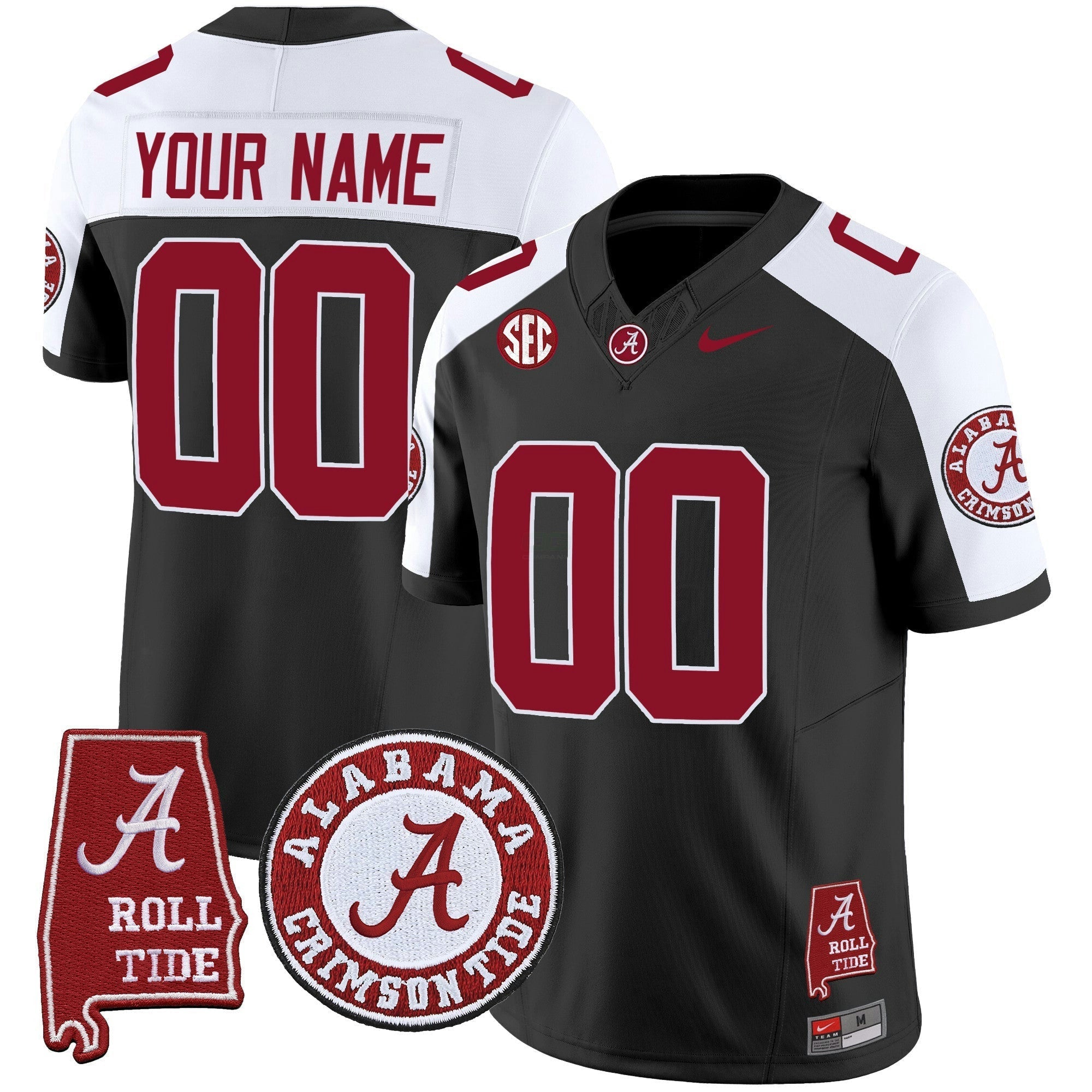 Camisa NCAA Vapor Limited Jersey V4 - Alabama Map