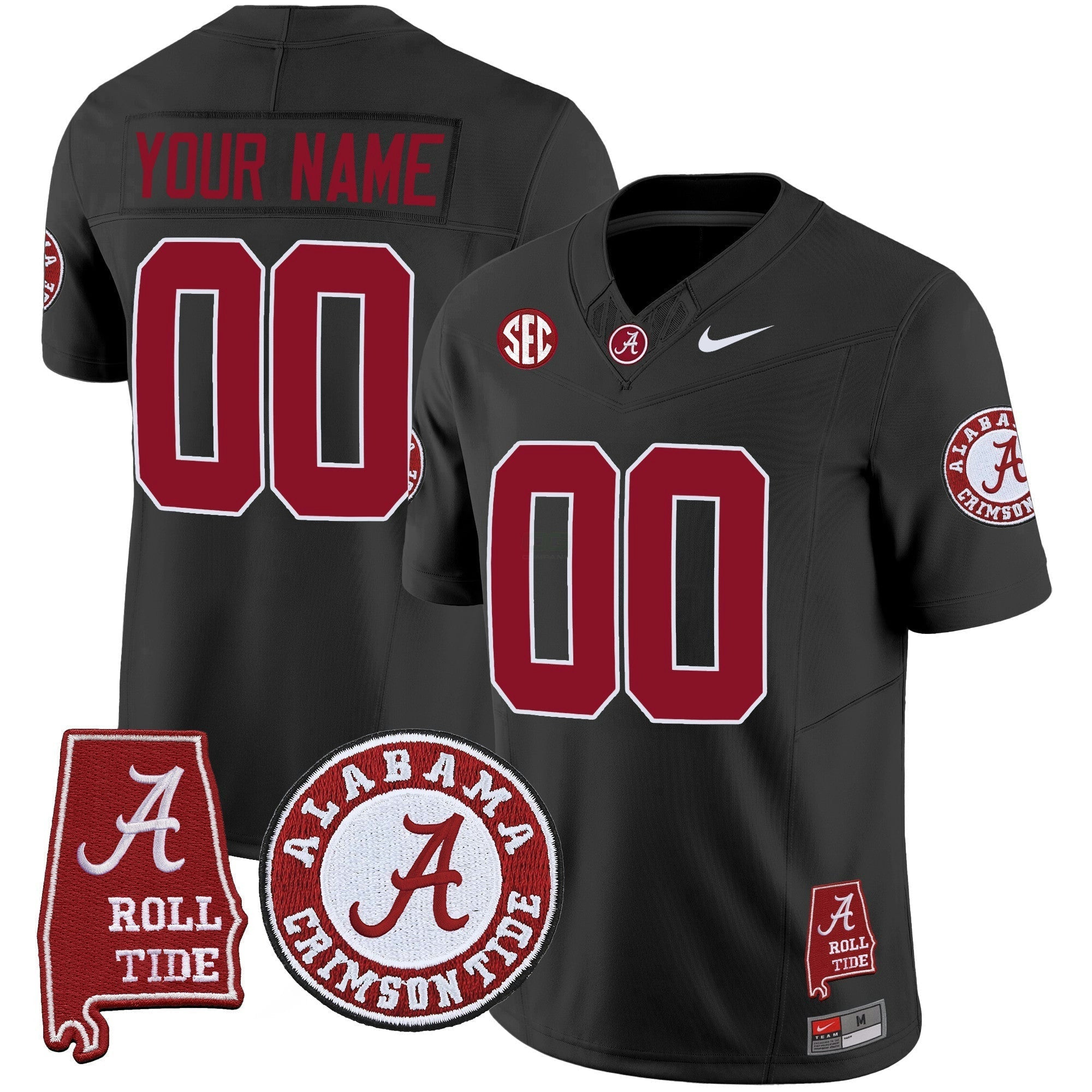 Camisa NCAA Vapor Limited Jersey V4 - Alabama Map
