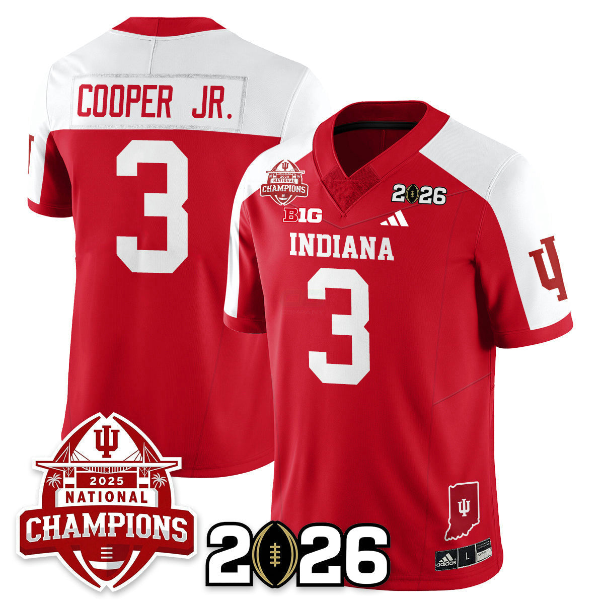 Camisa NCAA Vapor Limited Jersey V2 - 2025 National Champions