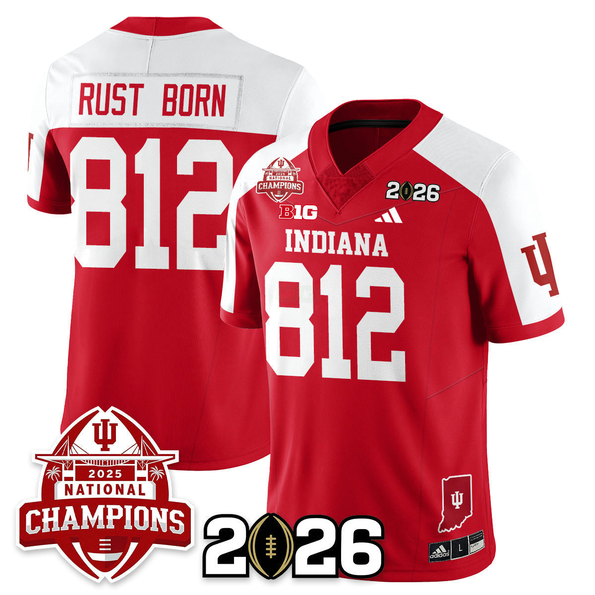 Camisa NCAA Vapor Limited Jersey V2 - 2025 National Champions