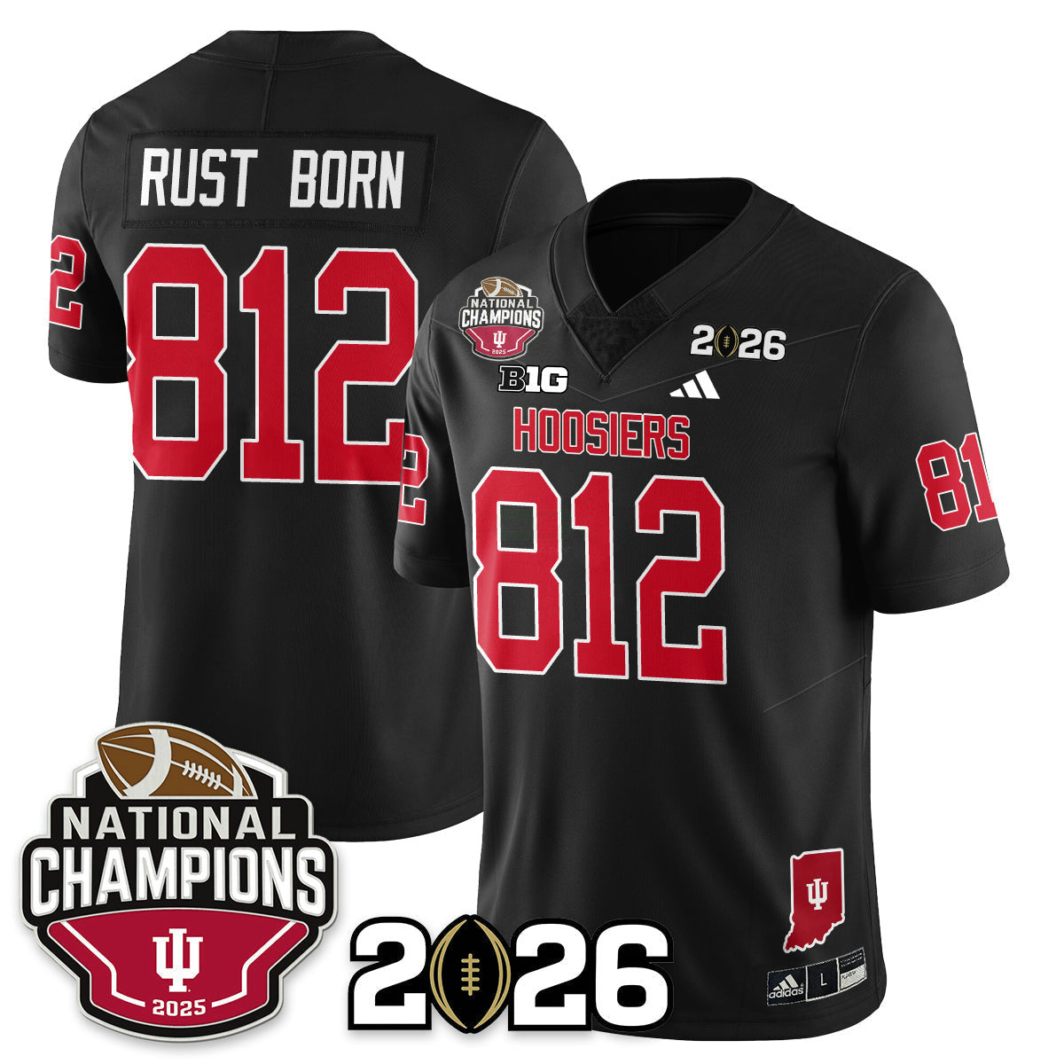 Camisa NCAA Vapor Limited Jersey V3 - 2025 National Champions