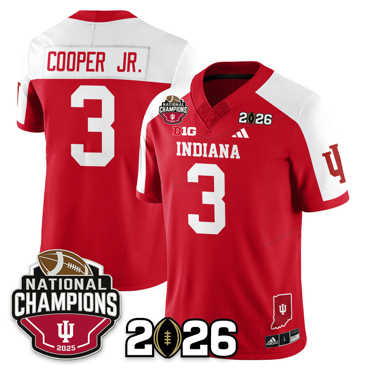 Camisa NCAA Vapor Limited Jersey V3 - 2025 National Champions