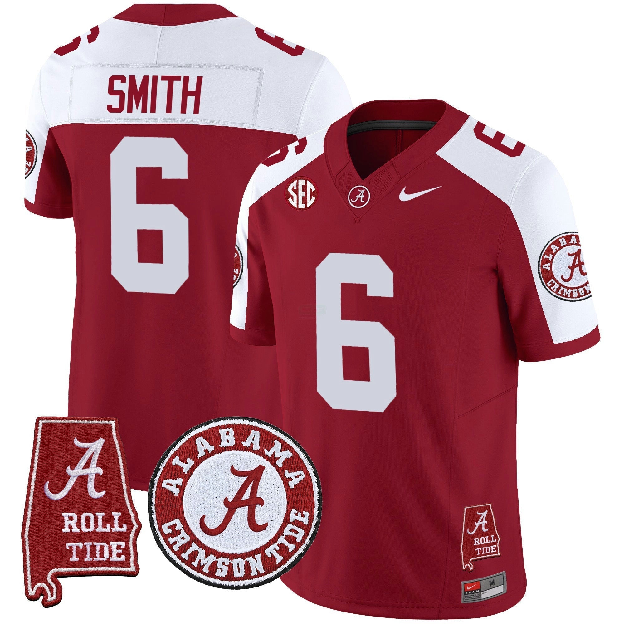 Camisa NCAA Vapor Limited Jersey V4 - Alabama Map