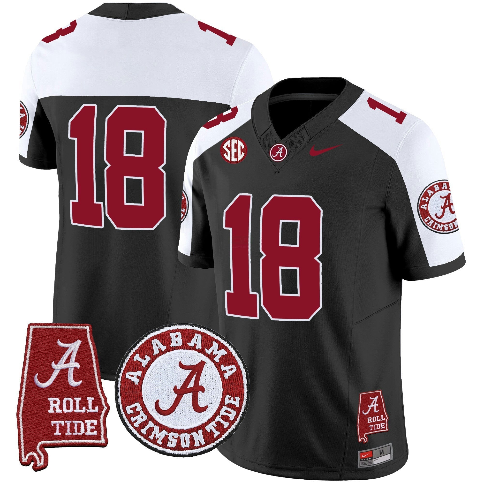 Camisa NCAA Vapor Limited Jersey V4 - Alabama Map