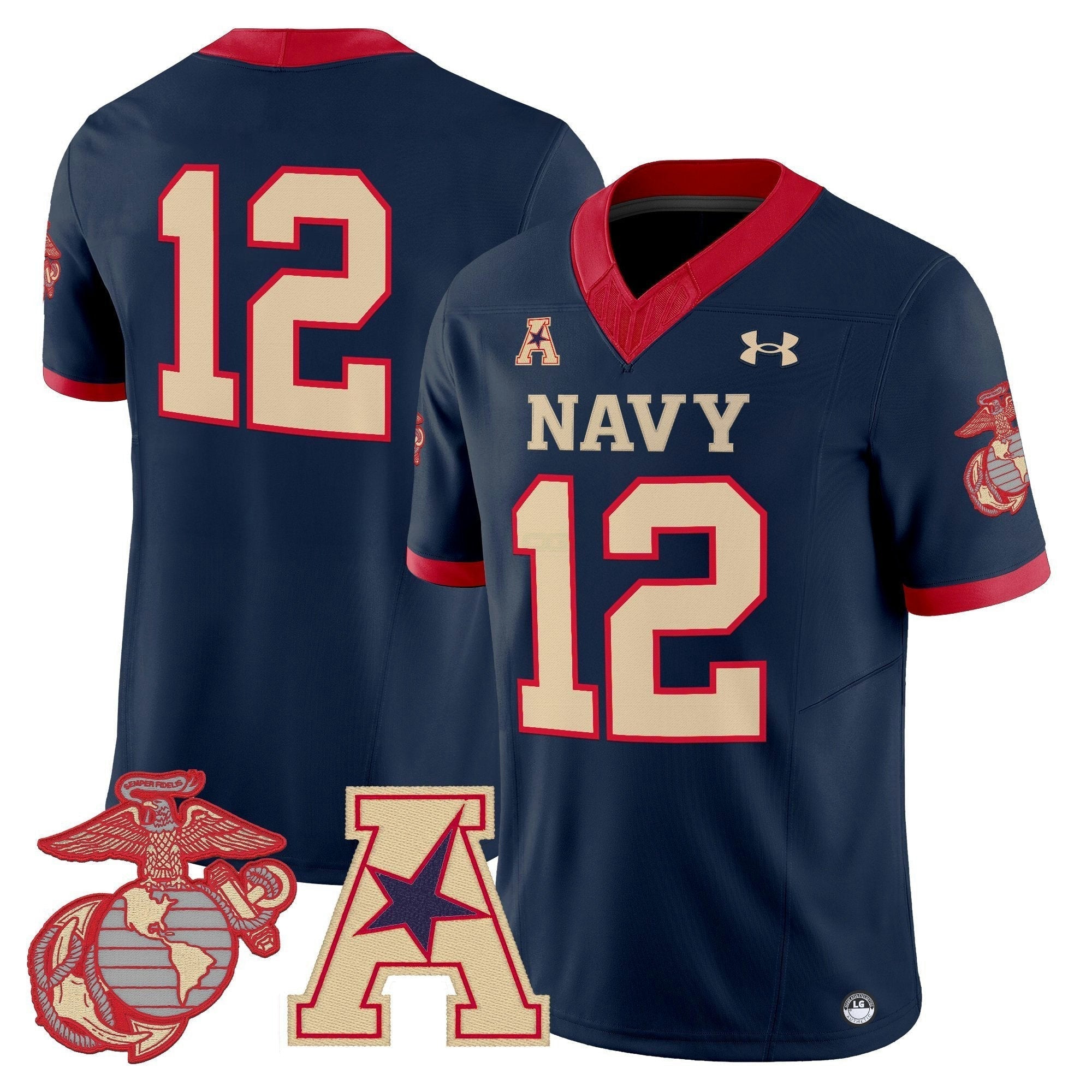 Camisa NCAA Vapor USMC Premier Jersey