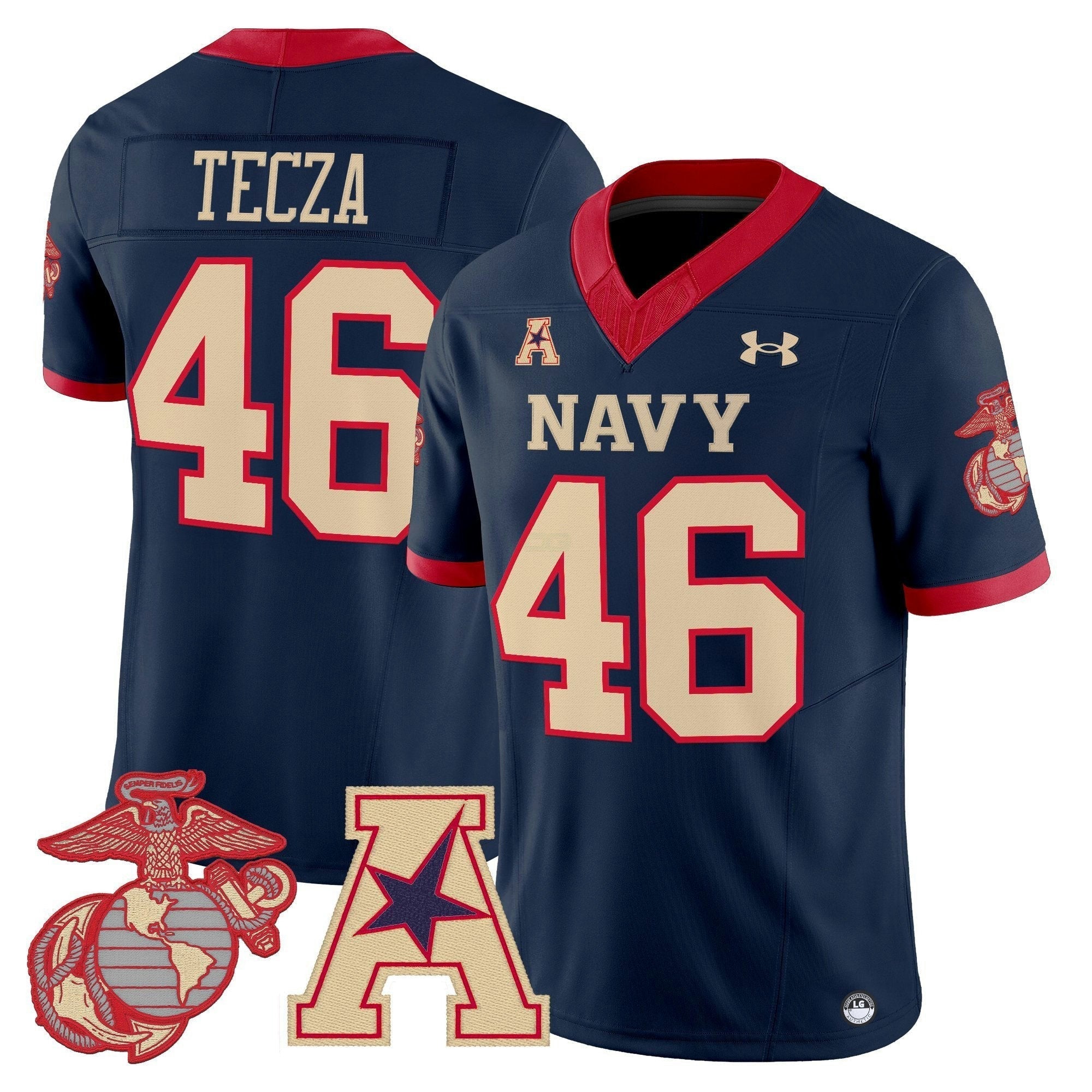 Camisa NCAA Vapor USMC Premier Jersey