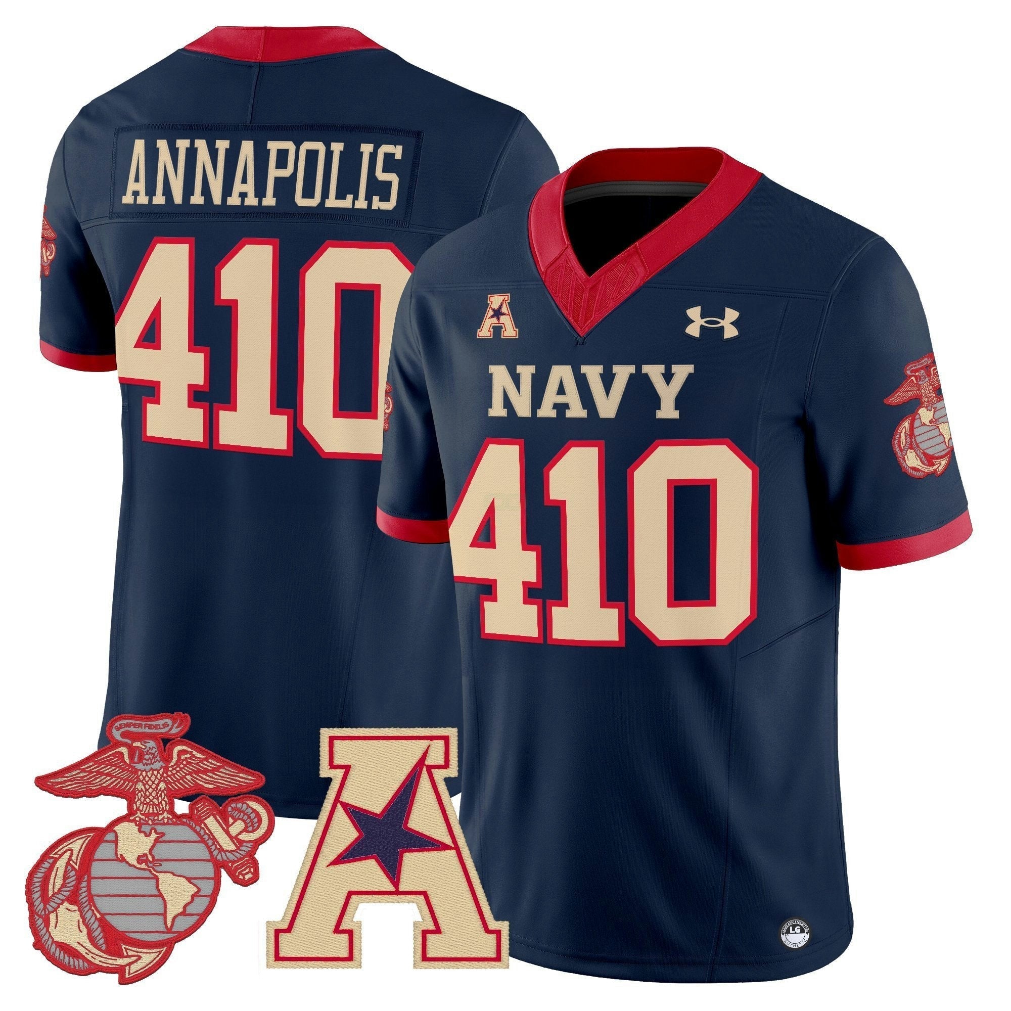 Camisa NCAA Vapor USMC Premier Jersey