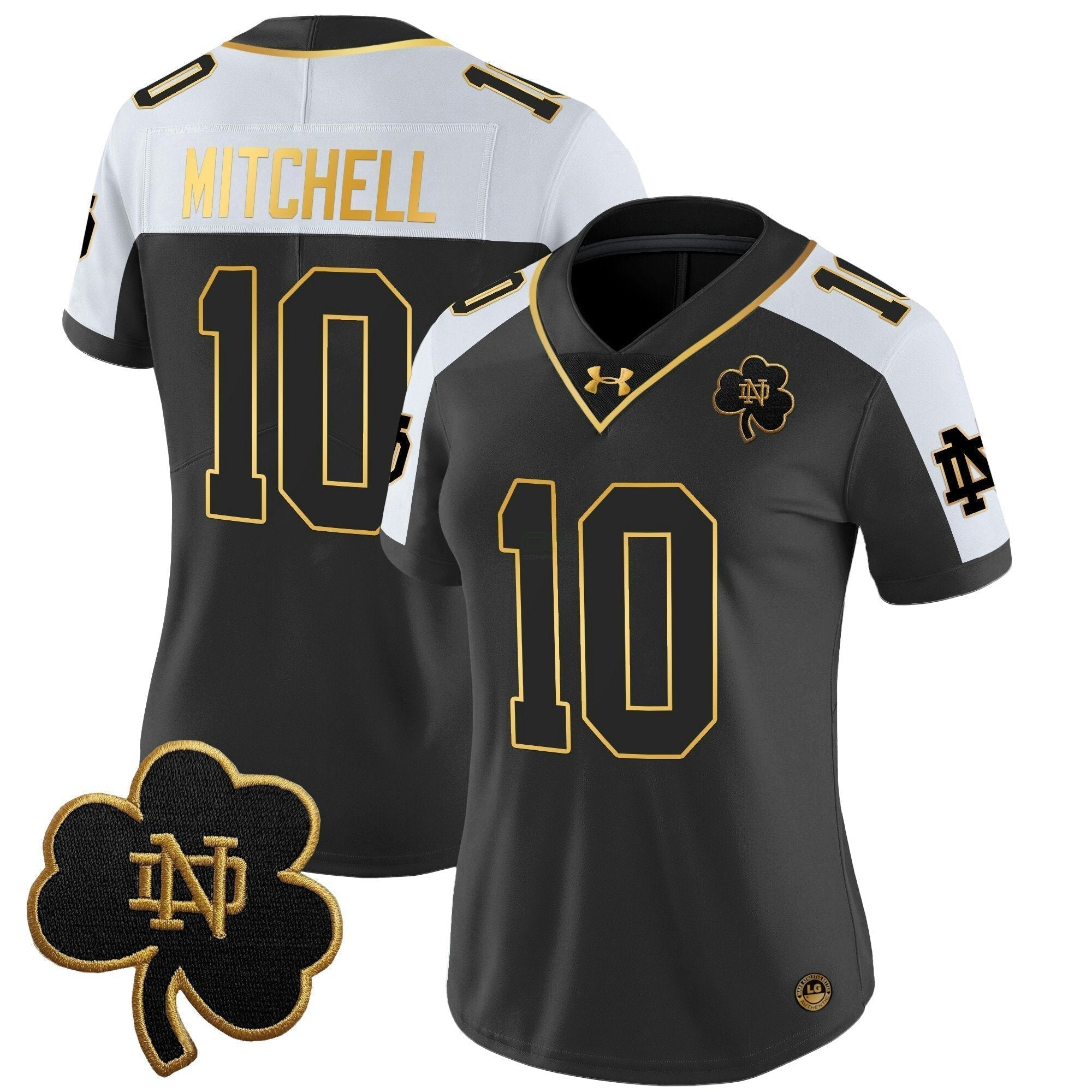 Camisa NCAA Women's 2024 Dourada Vapor Limited Jersey