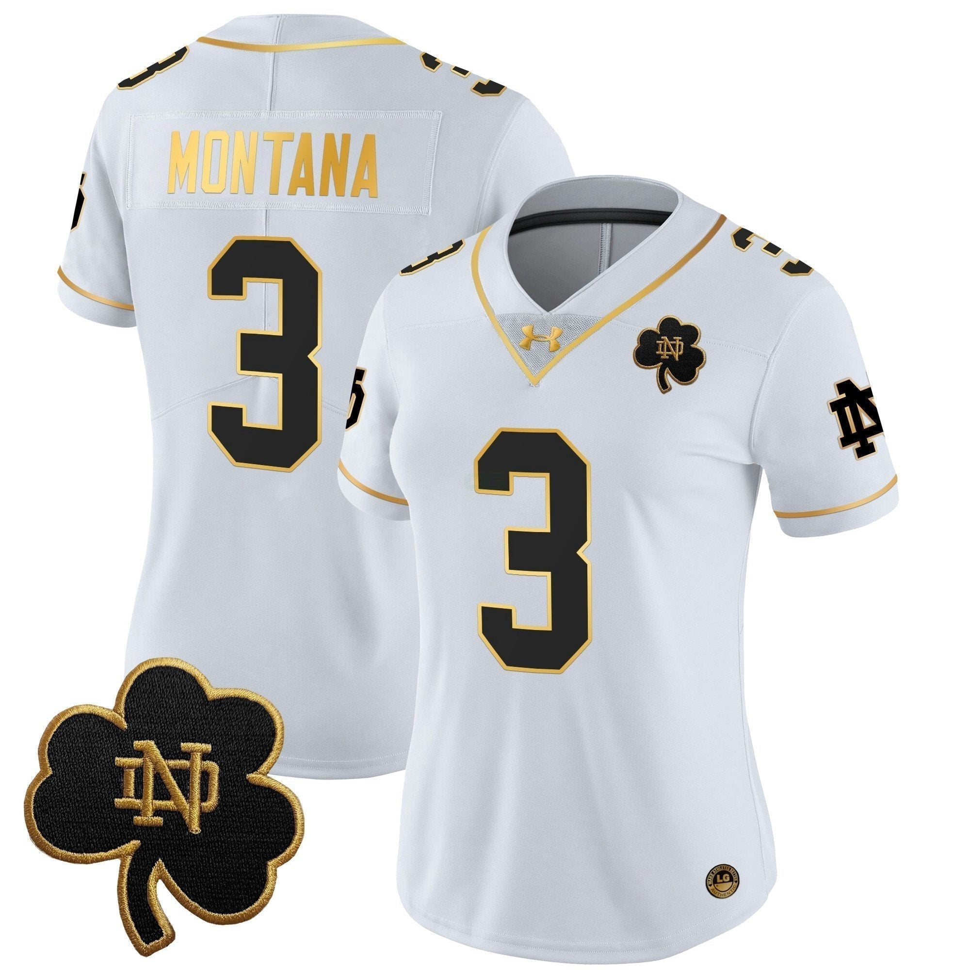 Camisa NCAA Women's 2024 Dourada Vapor Limited Jersey