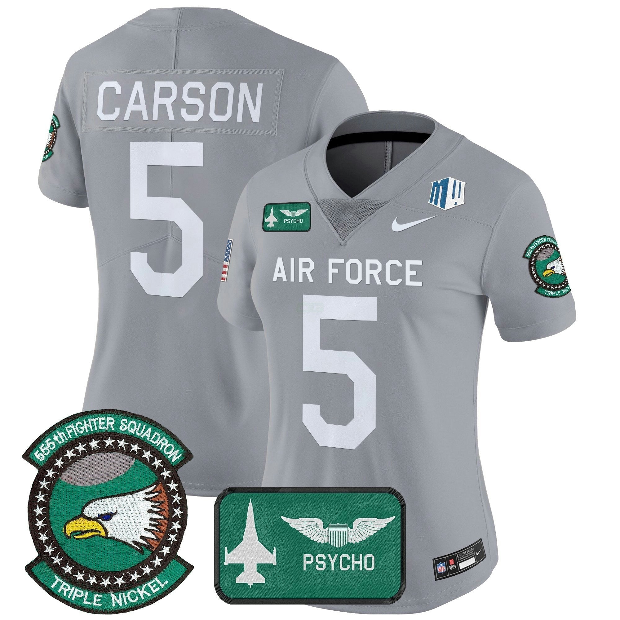 Camisa NCAA Women's 2025 'Air Power Legacy Series' Vapor Limited Jersey