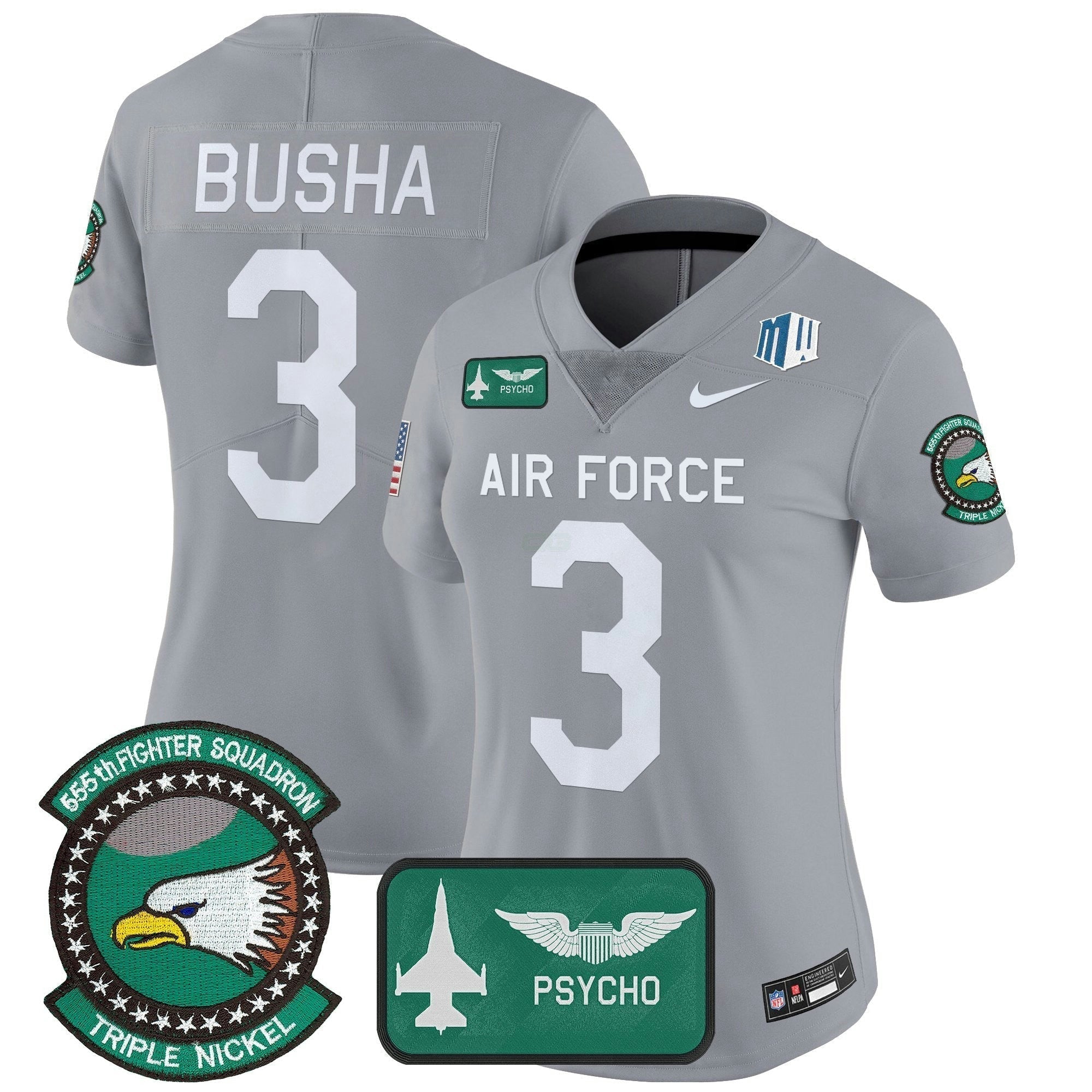 Camisa NCAA Women's 2025 'Air Power Legacy Series' Vapor Limited Jersey