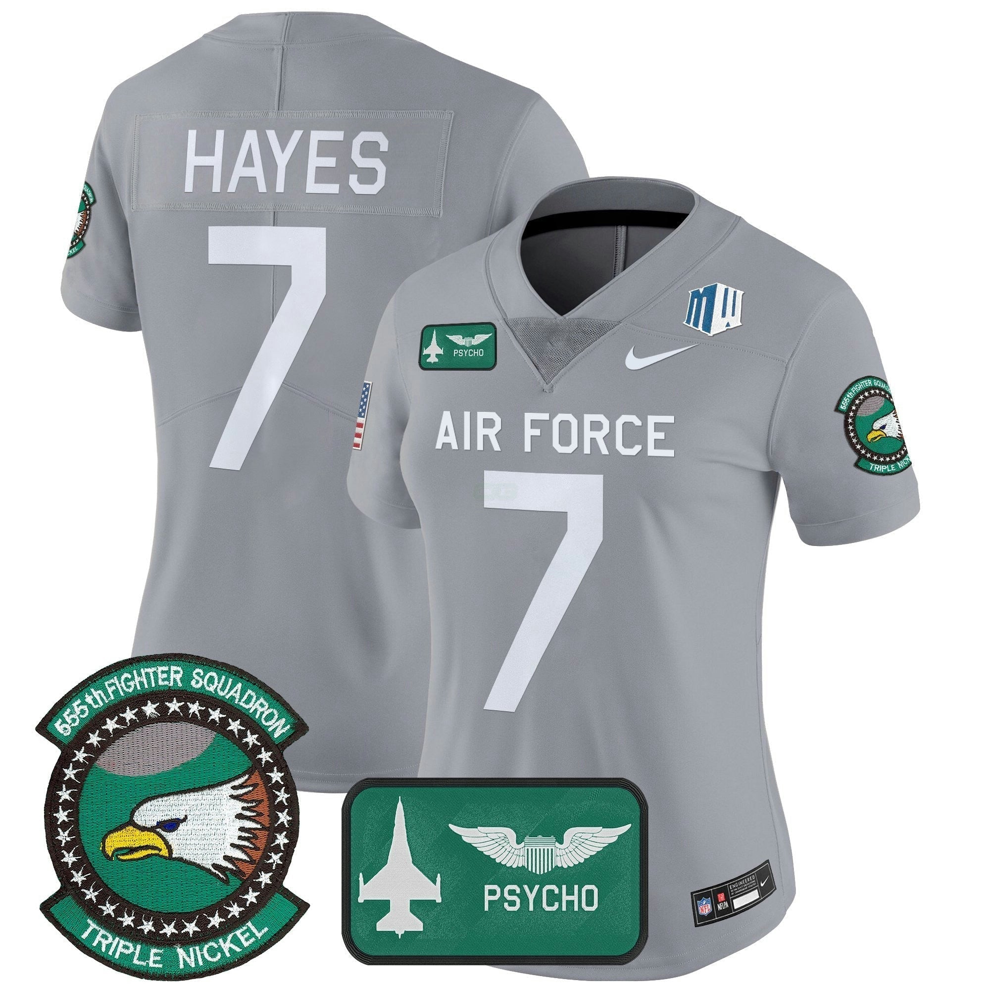 Camisa NCAA Women's 2025 'Air Power Legacy Series' Vapor Limited Jersey