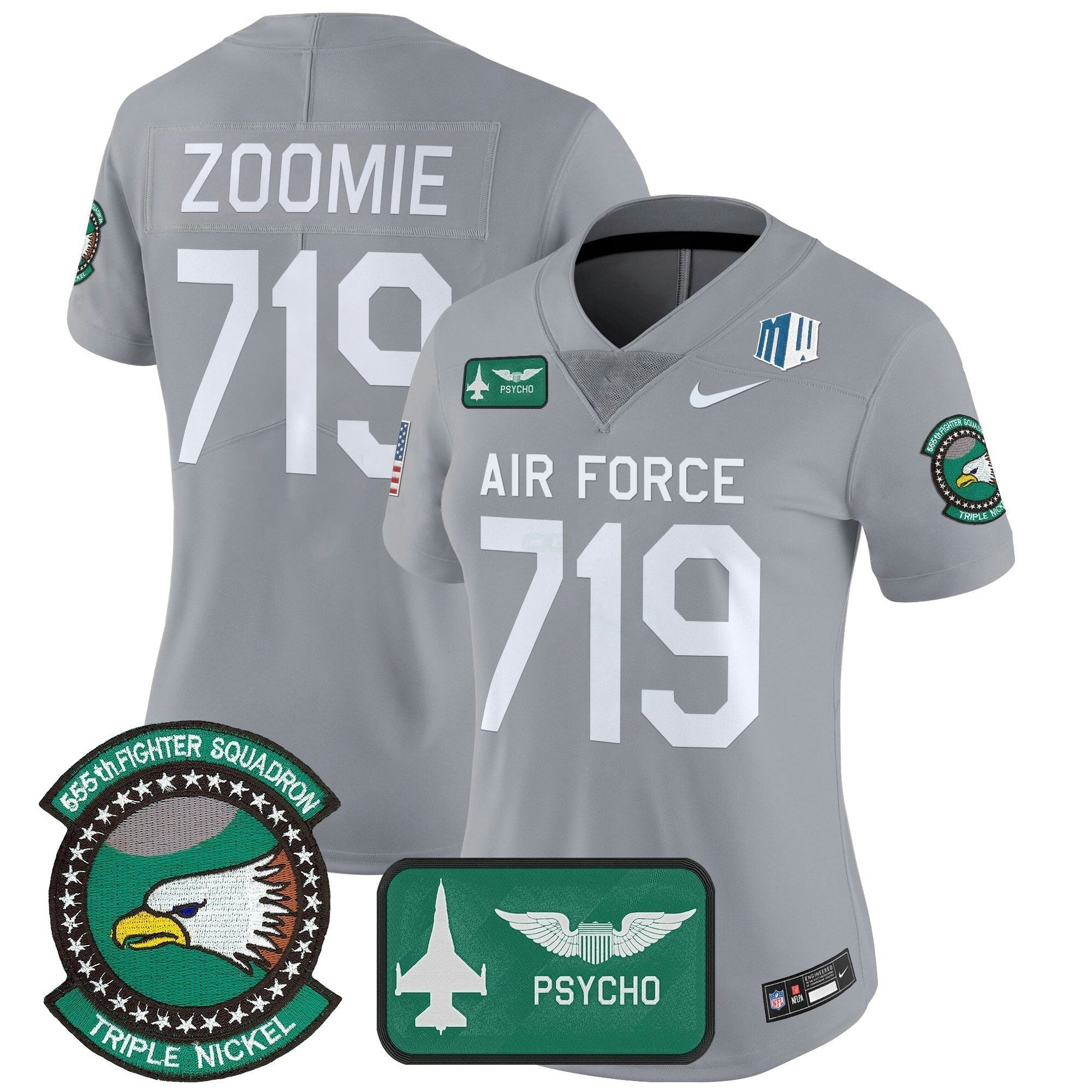 Camisa NCAA Women's 2025 'Air Power Legacy Series' Vapor Limited Jersey