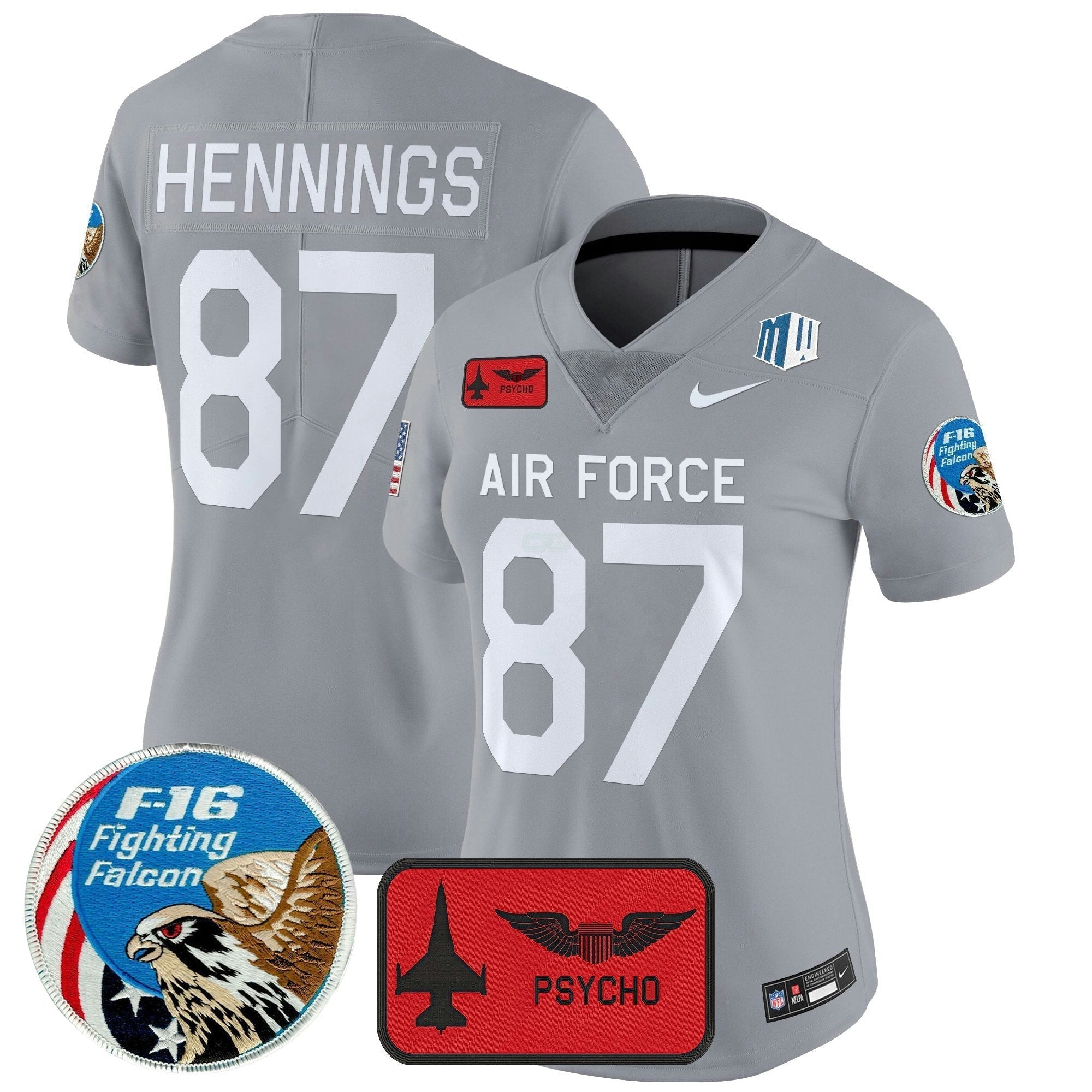 Camisa NCAA Women's 2025 'Air Power Legacy Series' Vapor Limited Jersey