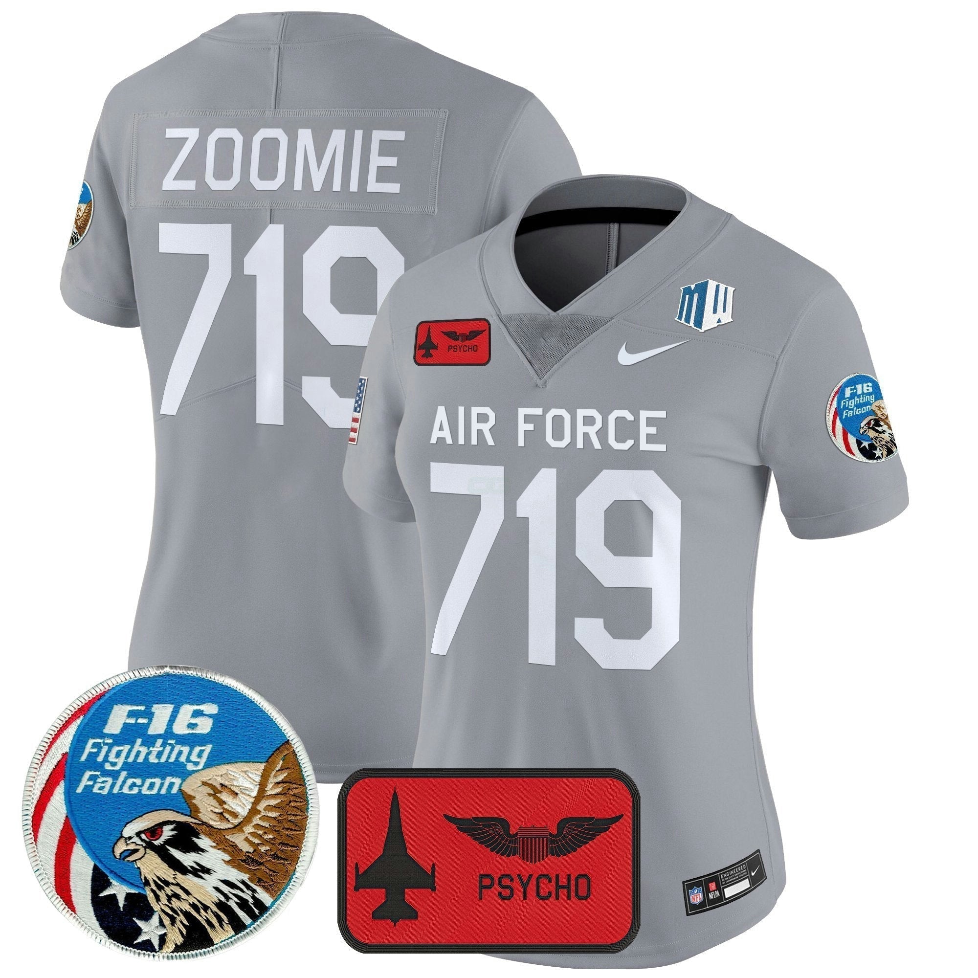 Camisa NCAA Women's 2025 'Air Power Legacy Series' Vapor Limited Jersey