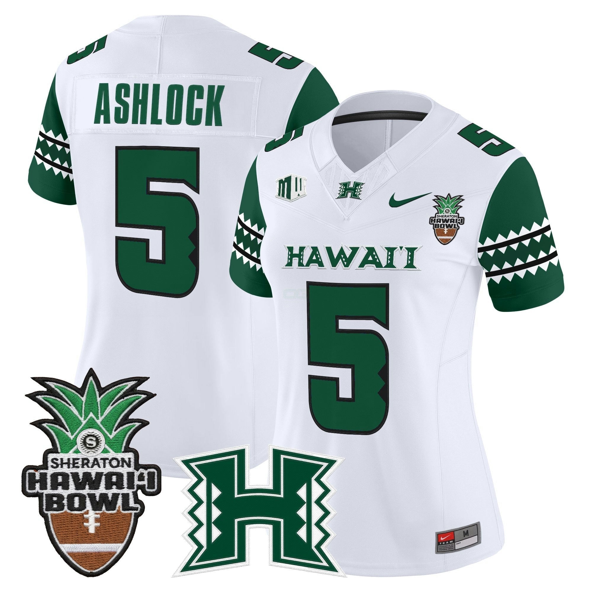 Camisa NCAA Women's 2025 Hawai'i Bowl Vapor Limited Jersey