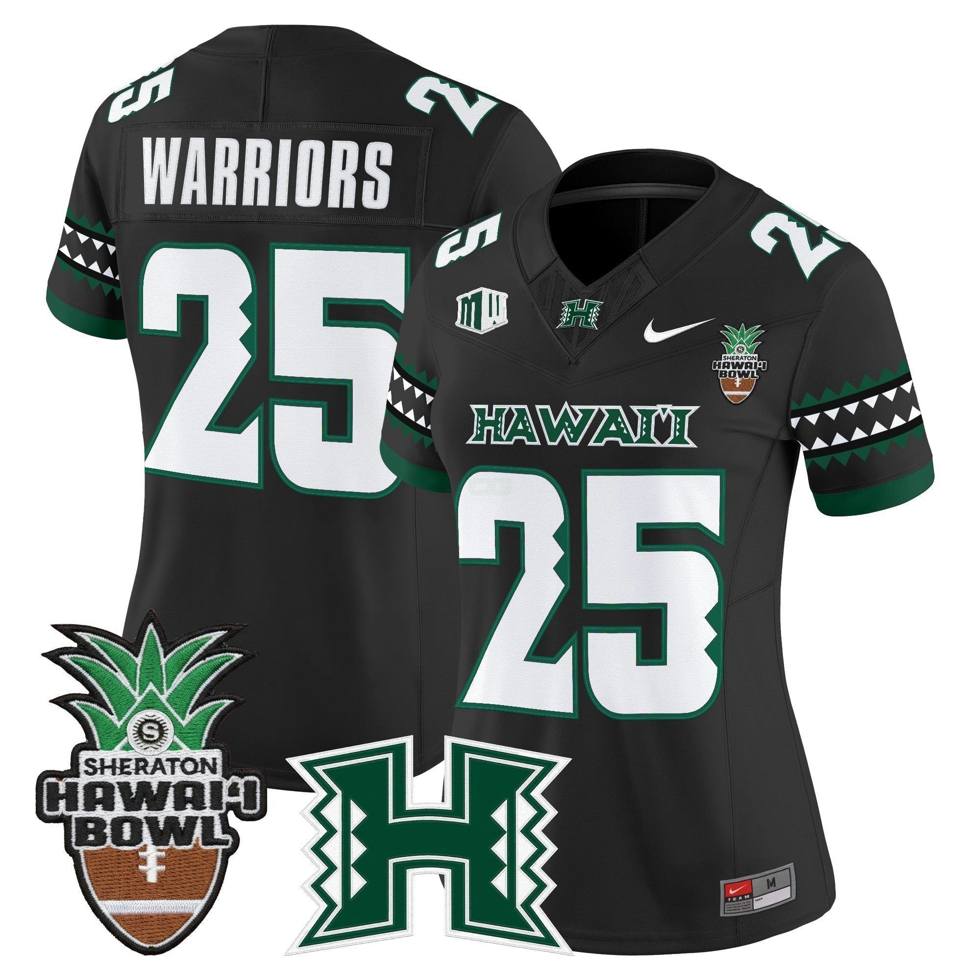 Camisa NCAA Women's 2025 Hawai'i Bowl Vapor Limited Jersey
