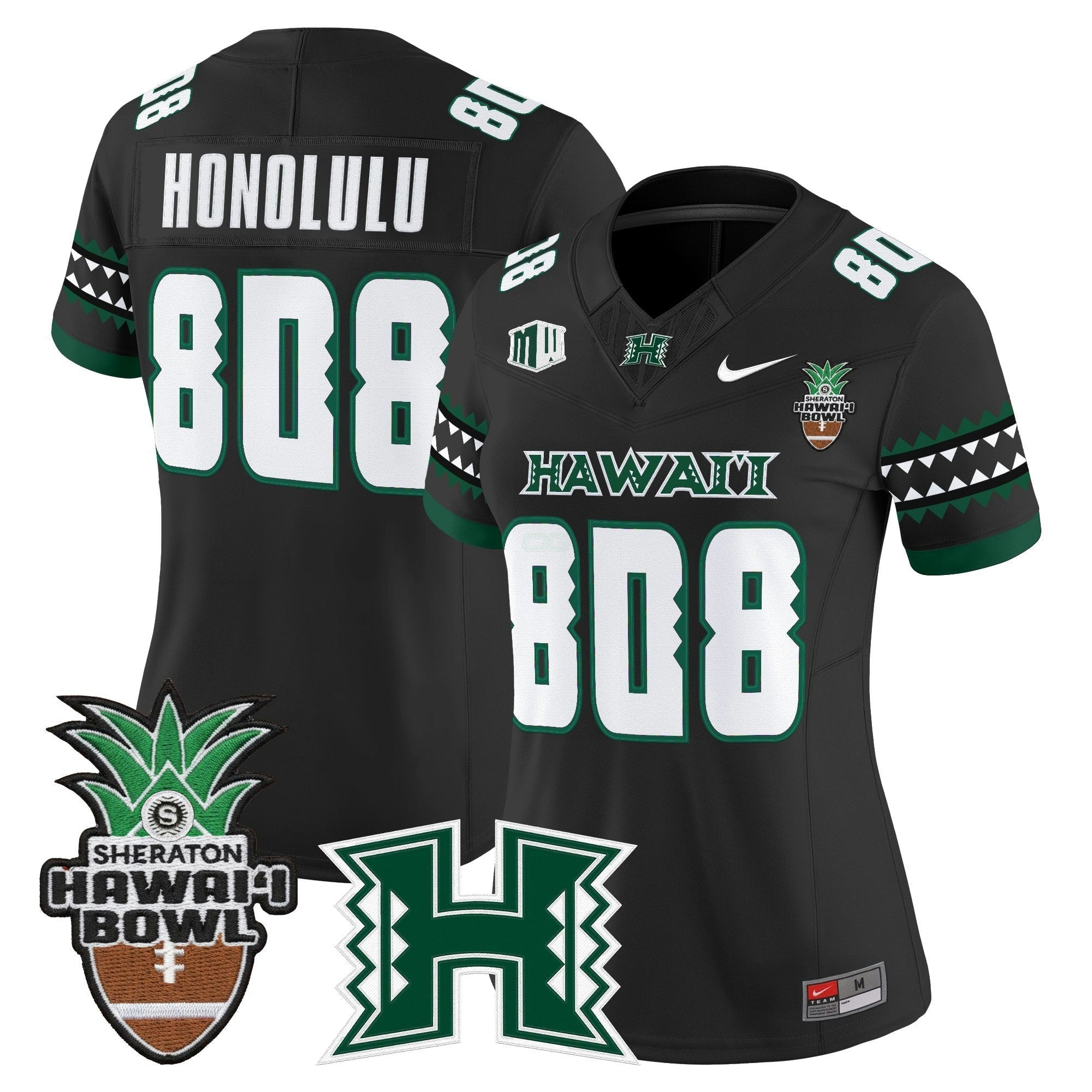 Camisa NCAA Women's 2025 Hawai'i Bowl Vapor Limited Jersey